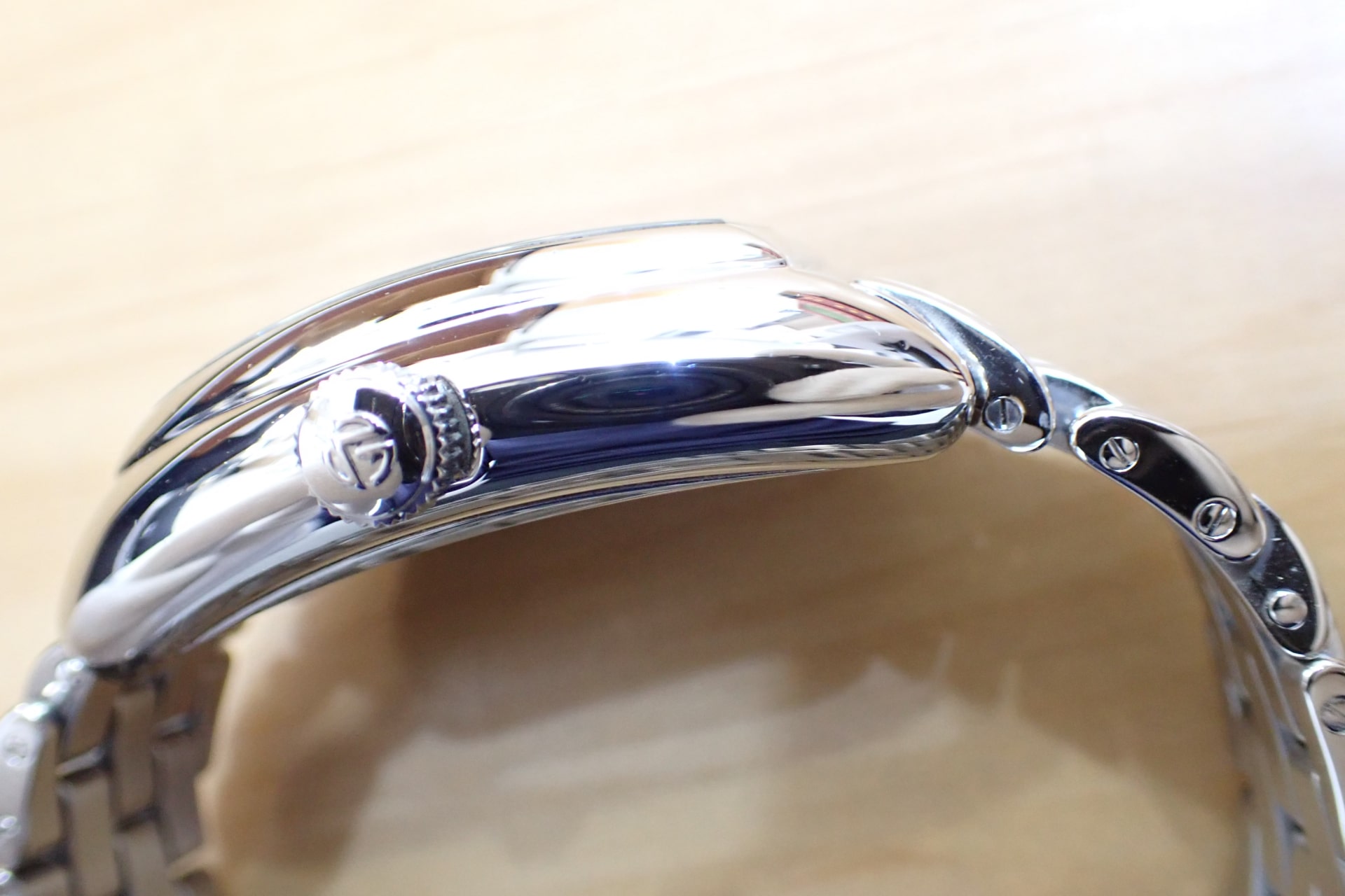 フランクミュラー/FRANCK MULLER Ref.8005SC コンキスタドール デイト/シルバー文字盤