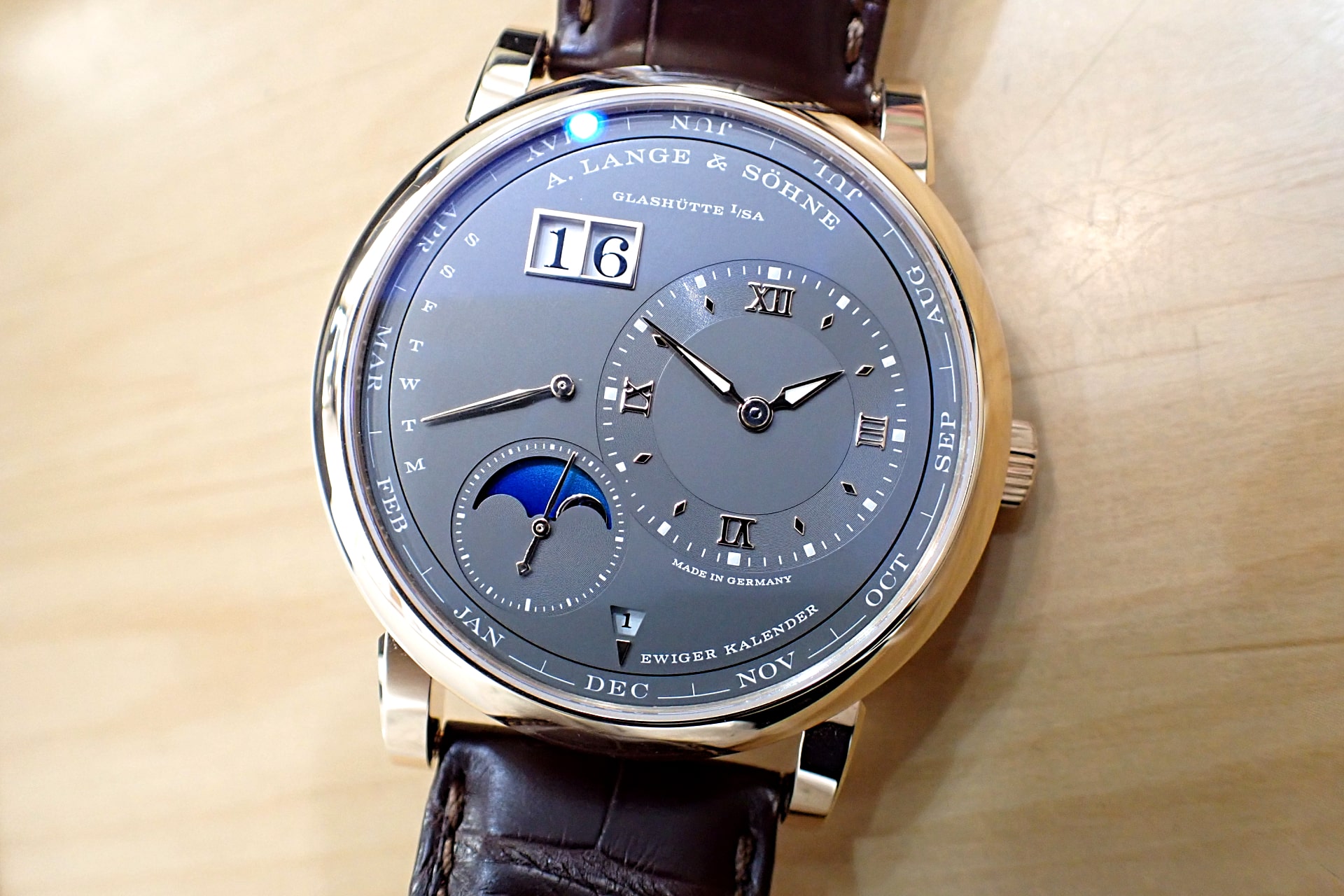 A.ランゲ&ゾーネ/A.Lange&Sohne ランゲ1 パーペチュアルカレンダー 18KPG Ref.345.033E