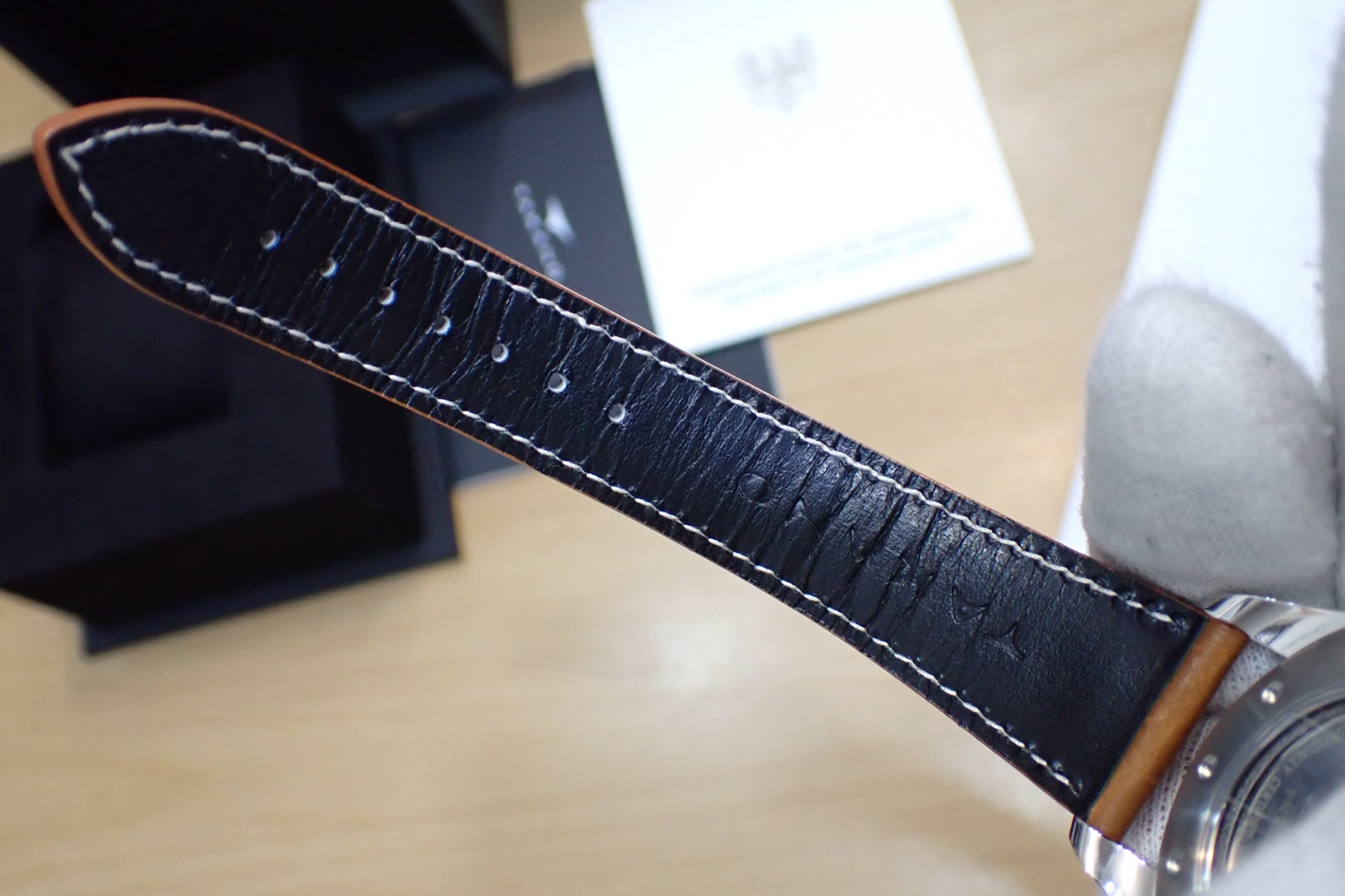 TAKANO/タカノ シャトーヌーベル クロノメーター ブラック文字盤 Ref.PWT