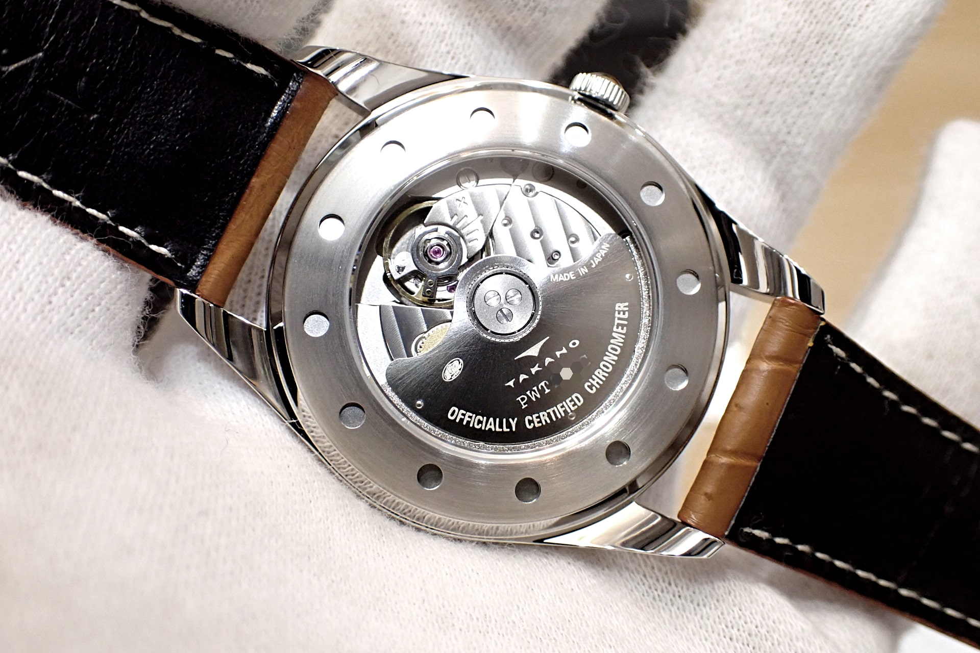 TAKANO/タカノ シャトーヌーベル クロノメーター ブラック文字盤 Ref.PWT