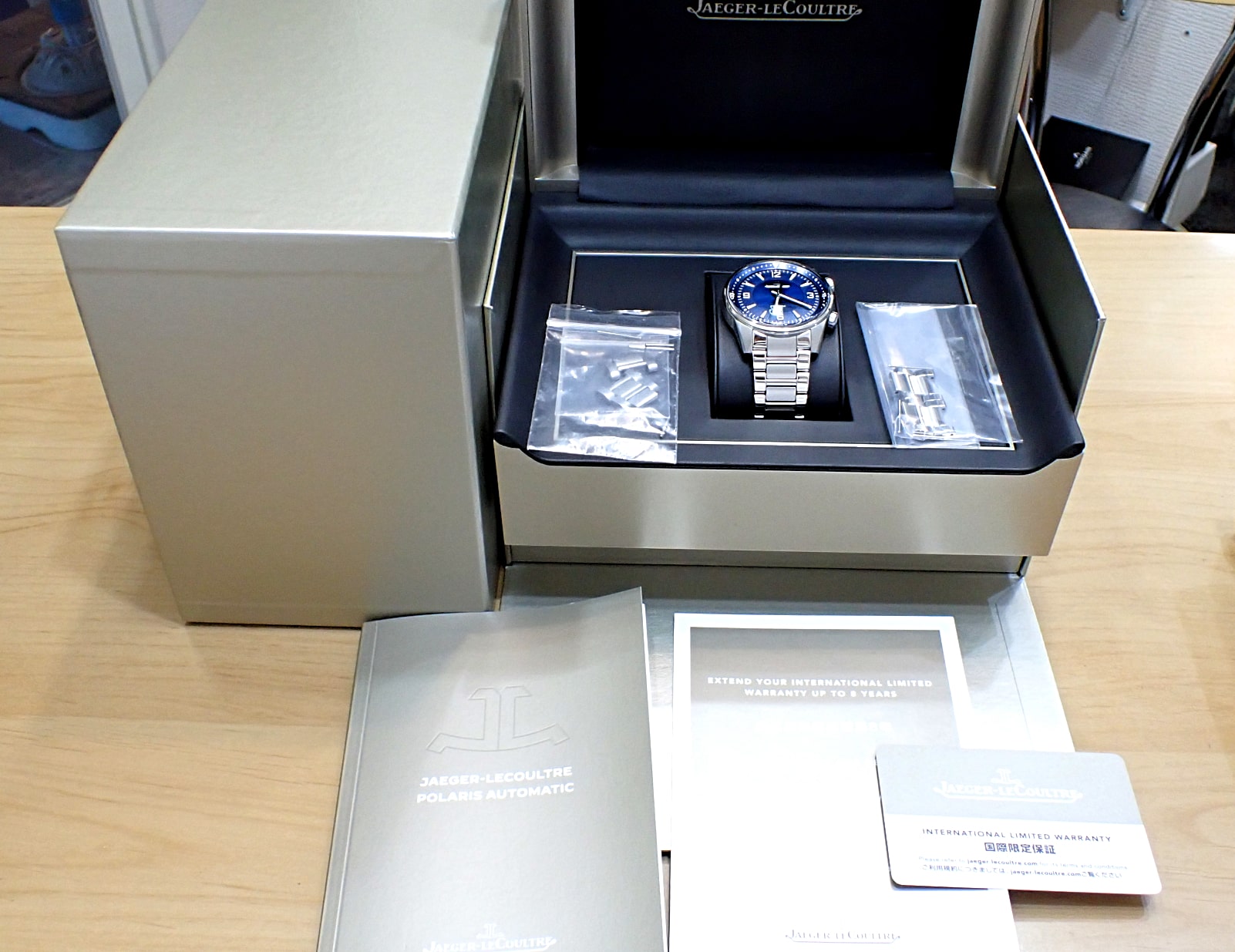 JAEGER LECOULTRE/ジャガールクルト ポラリス オートマティック Ref.Q9008180 ステンレスブレスレットモデル