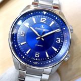 中古品A【JAEGER LECOULTRE】ジャガールクルト ポラリス オートマティック Ref.Q9008180 ステンレスブレスレットモデル  ブルー文字盤  一部保護シール付き (2022年1月)