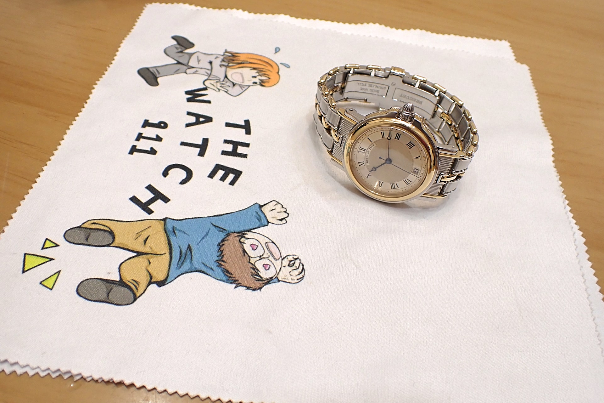 ブレゲ/Breguet 3400SA/12/X90 マリーン 初代 K18YGコンビ