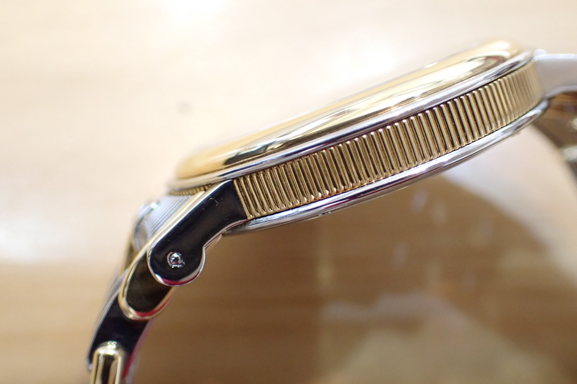 ブレゲ/Breguet 3400SA/12/X90 マリーン 初代 K18YGコンビ