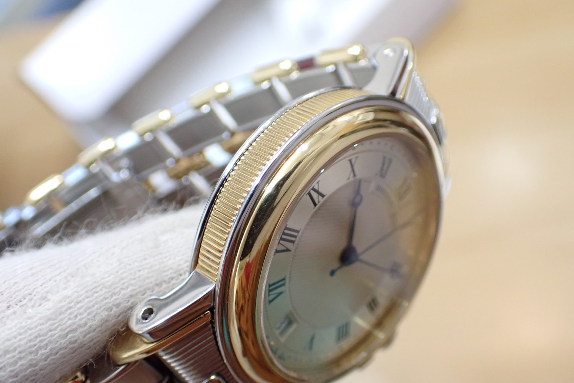 ブレゲ/Breguet 3400SA/12/X90 マリーン 初代 K18YGコンビ