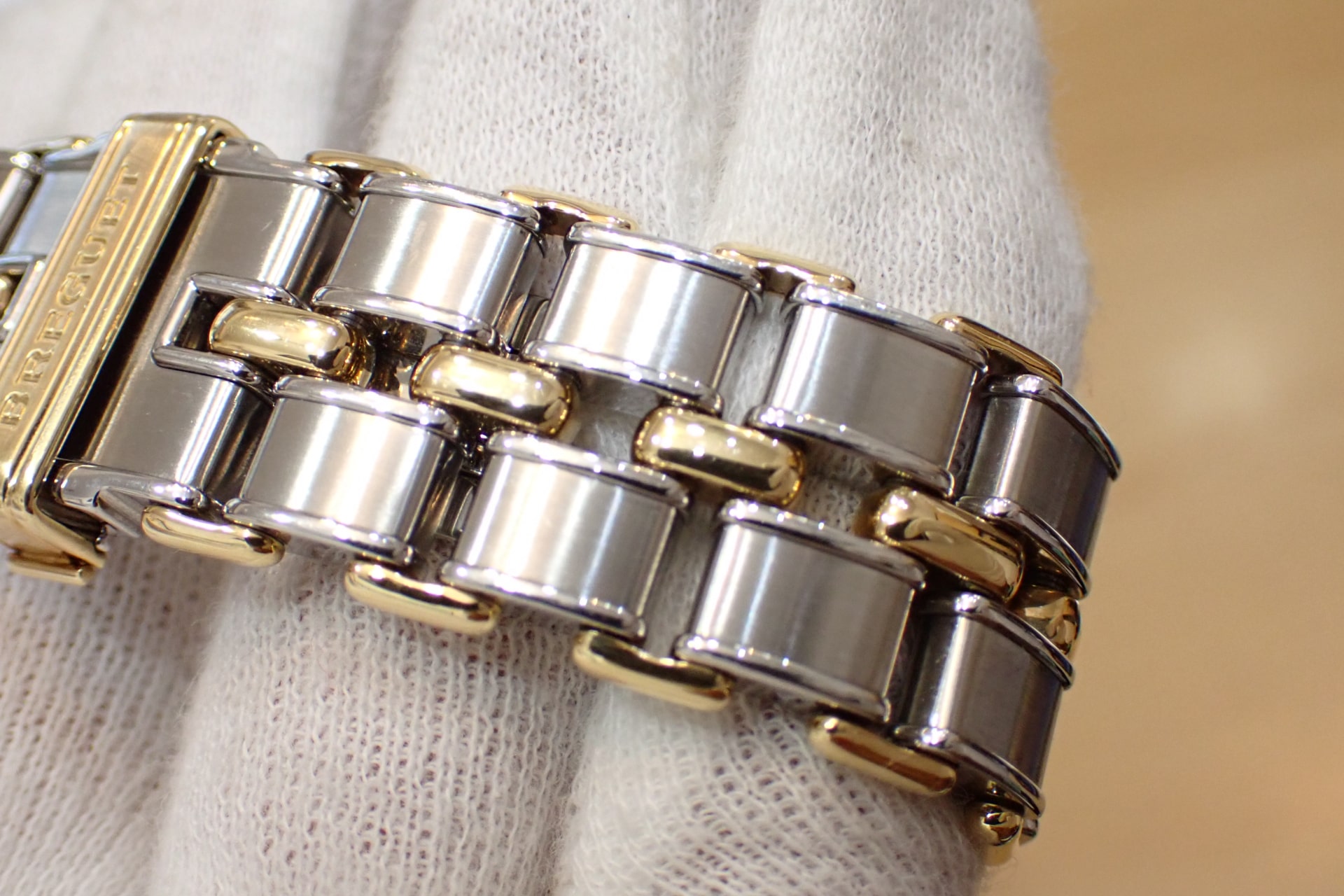 ブレゲ/Breguet 3400SA/12/X90 マリーン 初代 K18YGコンビ