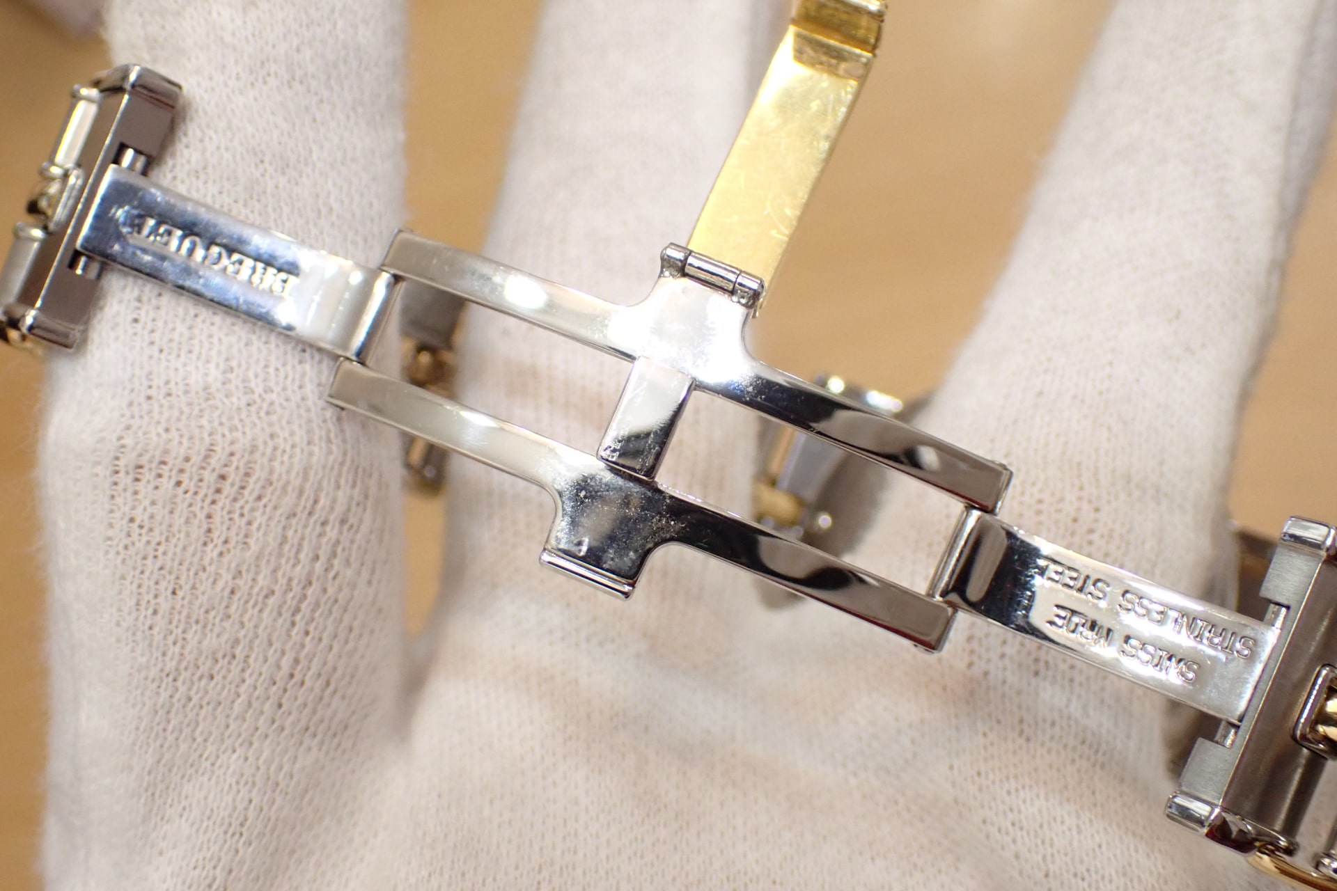 ブレゲ/Breguet 3400SA/12/X90 マリーン 初代 K18YGコンビ