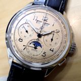 <span class="title">中古品AA【BREITLING】ブライトリング プレミエB25 ダトラ 42mm Ref.AB2510201K1P1 サーモンピンク 極美品 (2021年3月国内正規)</span>