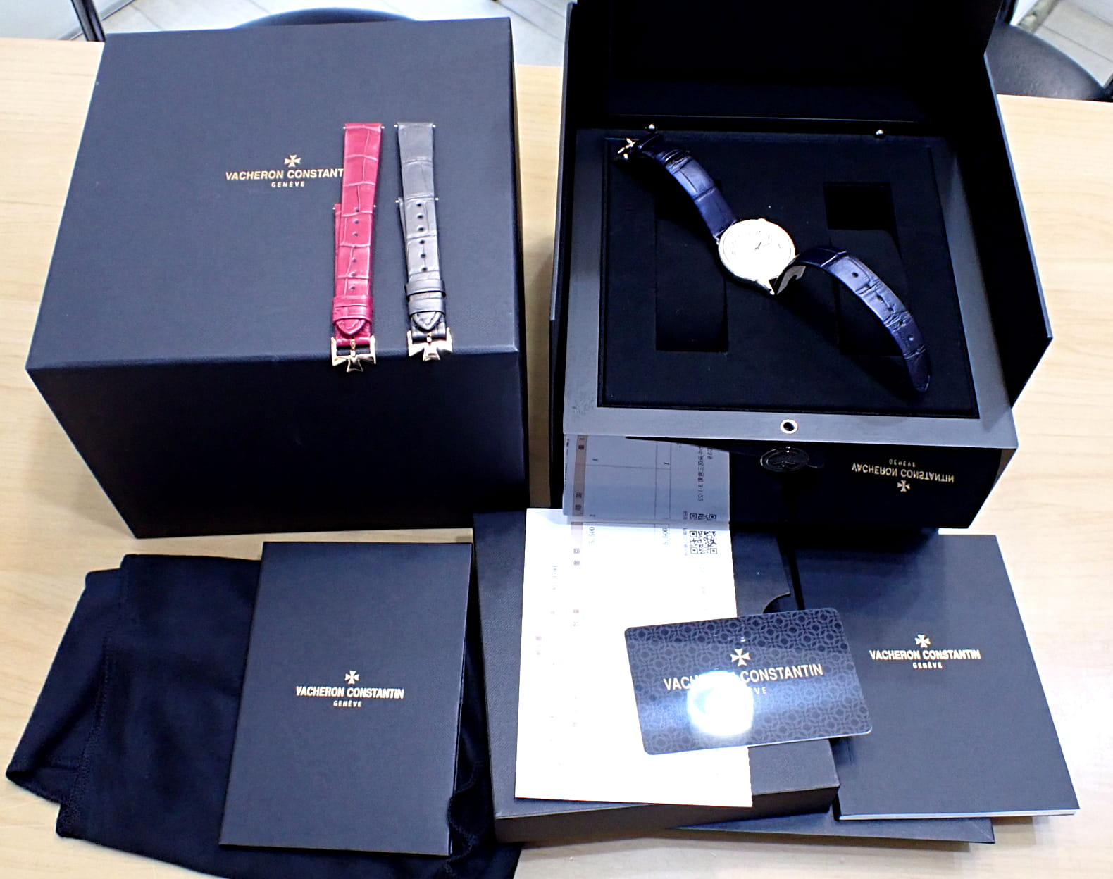 ヴァシュロン・コンスタンタン/VACHERON CONSTANTIN エジェリー・クォーツ Ref.1205F/000R-B622 18KPG