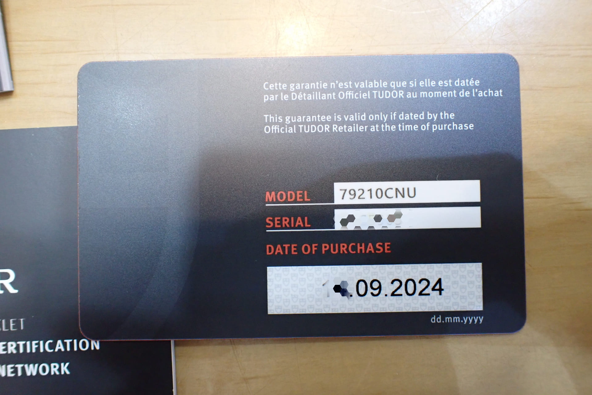 TUDOR/チューダー ブラックベイ セラミック Ref.M79210CNU-0007 オールブラック/青文字盤