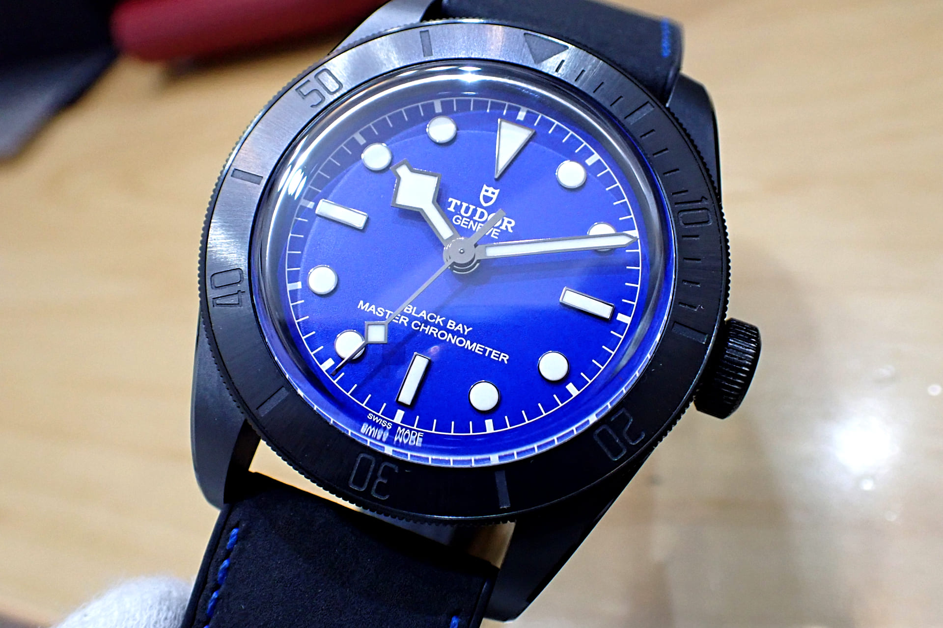 TUDOR/チューダー ブラックベイ セラミック Ref.M79210CNU-0007 オールブラック/青文字盤