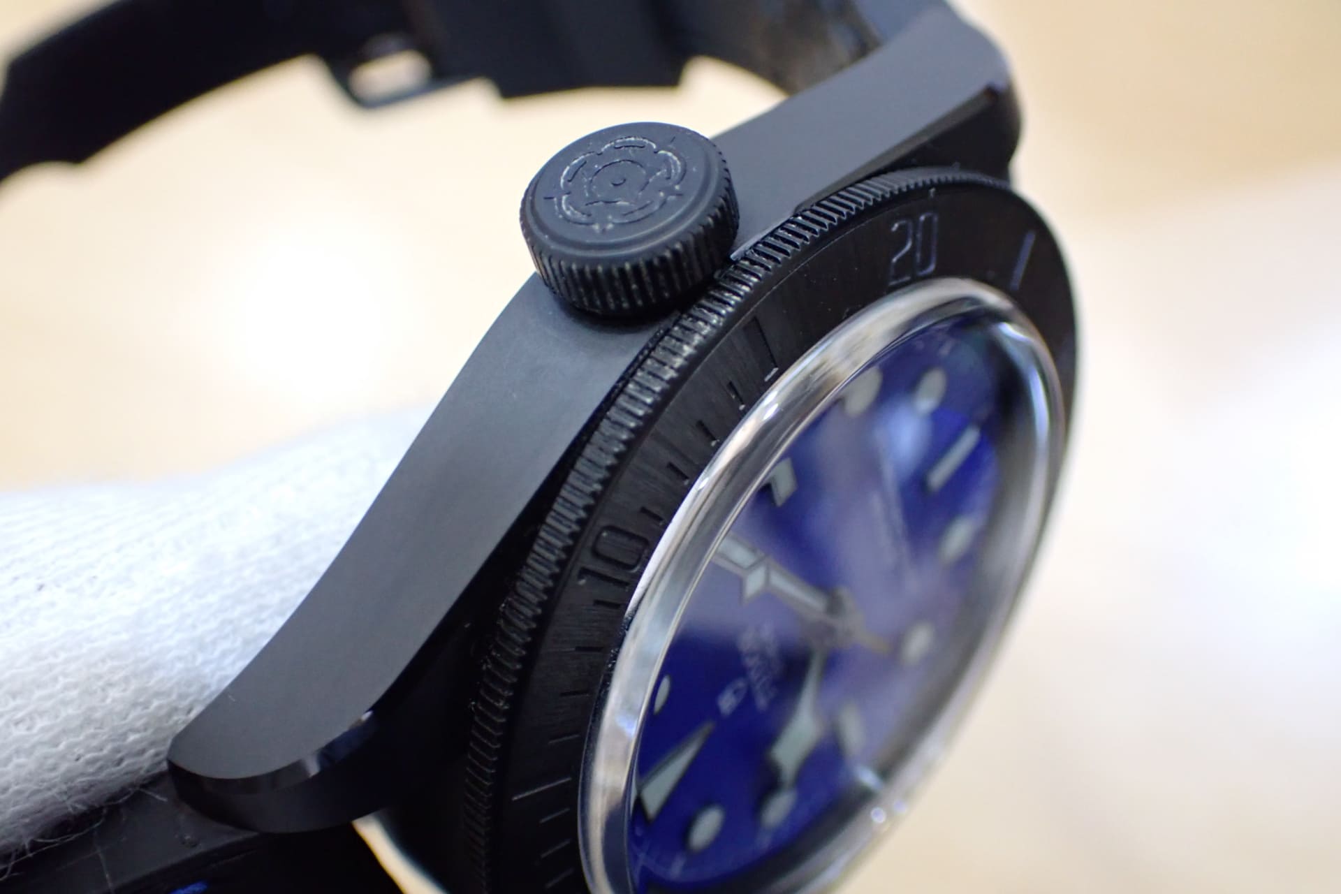 TUDOR/チューダー ブラックベイ セラミック Ref.M79210CNU-0007 オールブラック/青文字盤