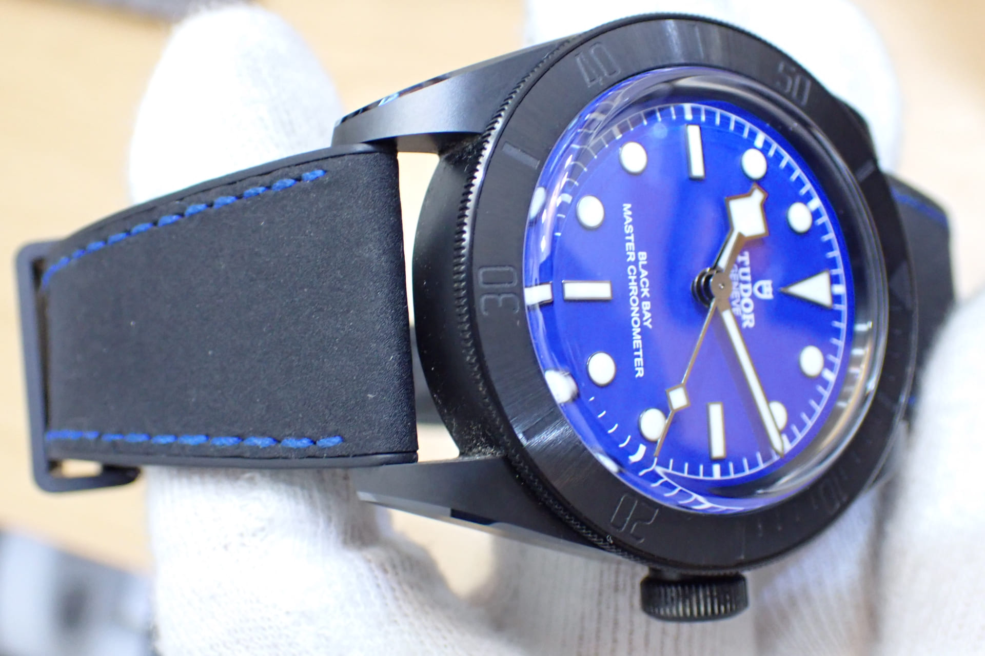 TUDOR/チューダー ブラックベイ セラミック Ref.M79210CNU-0007 オールブラック/青文字盤