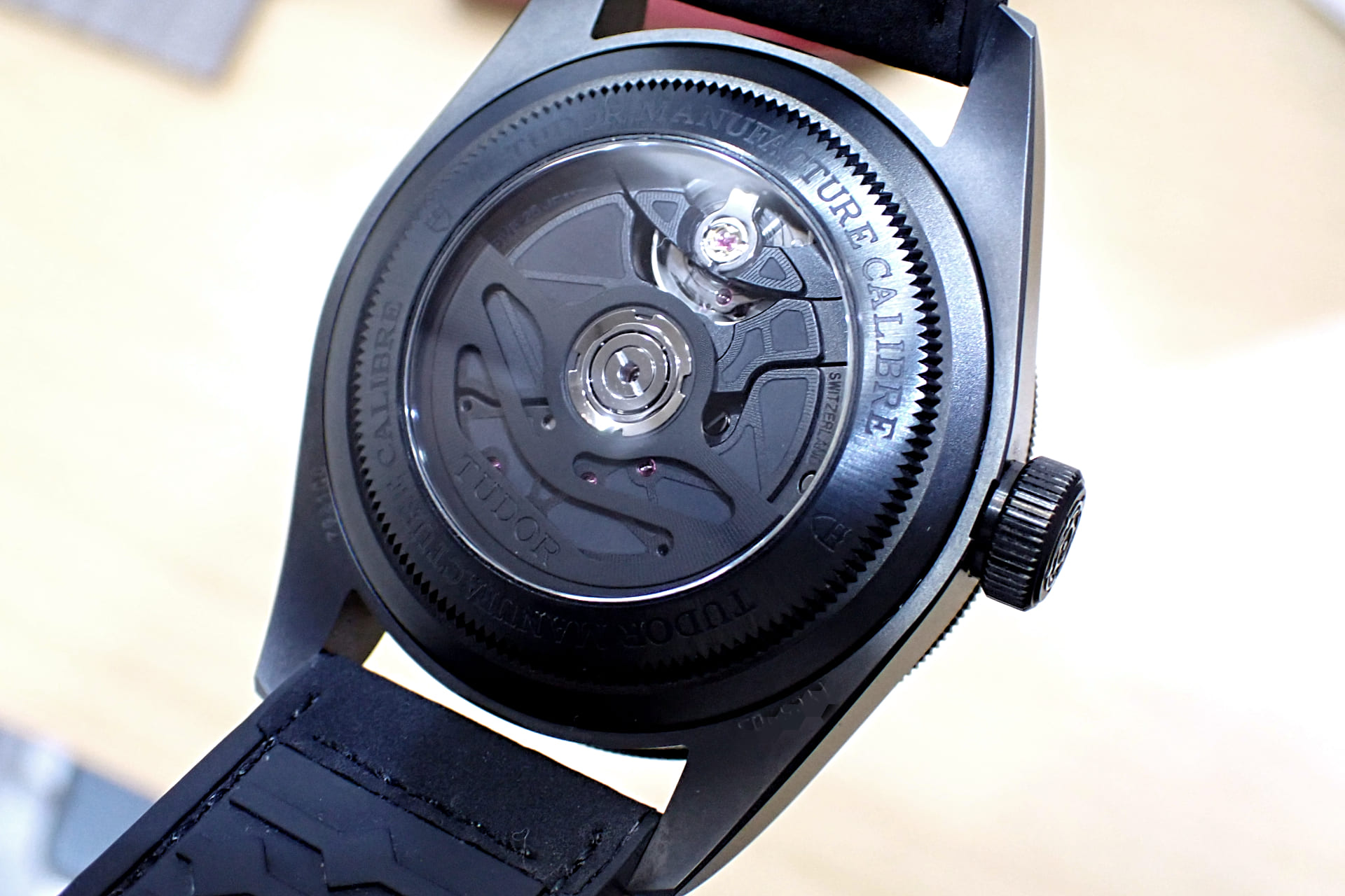 TUDOR/チューダー ブラックベイ セラミック Ref.M79210CNU-0007 オールブラック/青文字盤