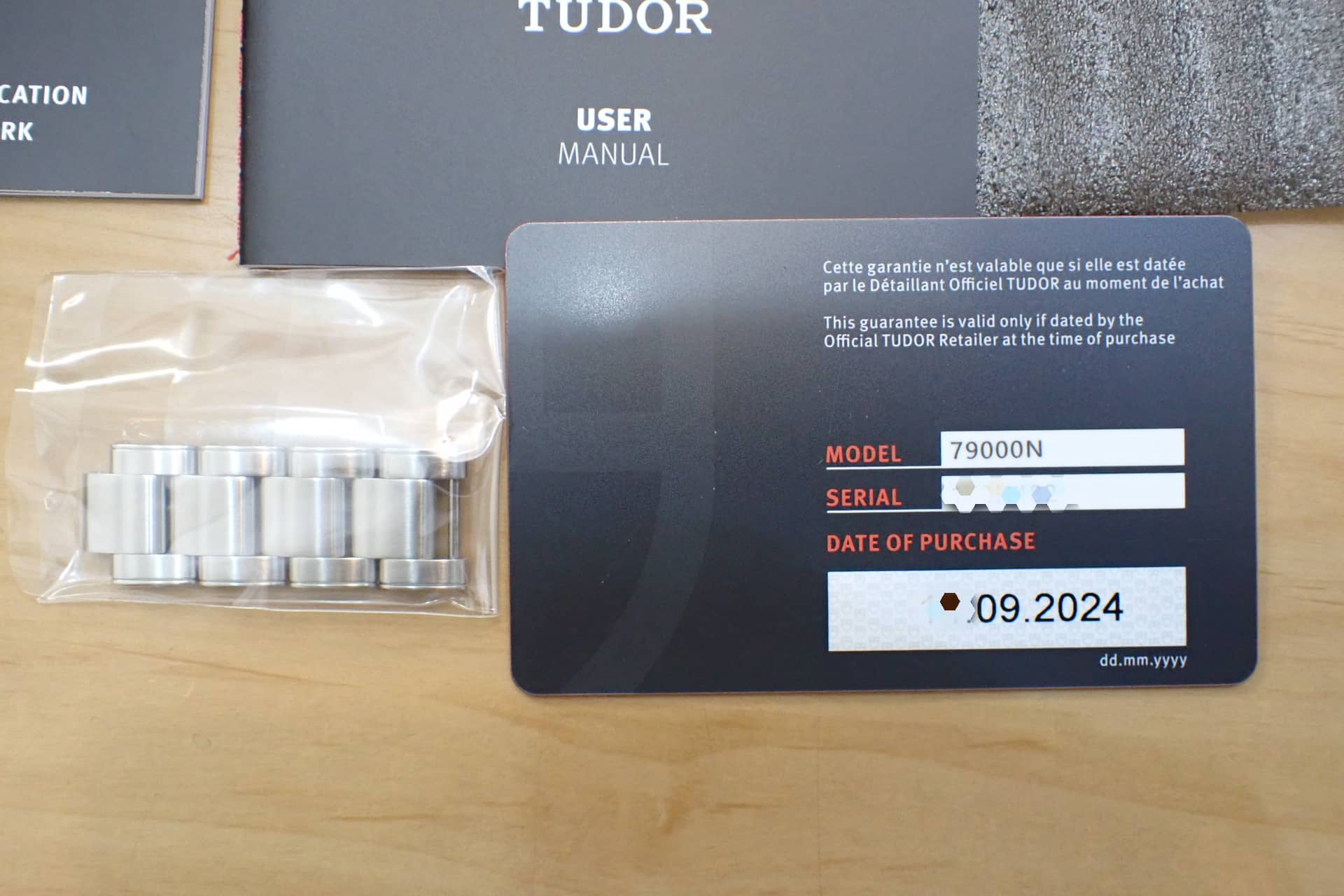 TUDOR/チューダー ブラックベイ54　37mm ステンレスブレスレットモデル Ref.79000N-0001 ノンポリッシュ