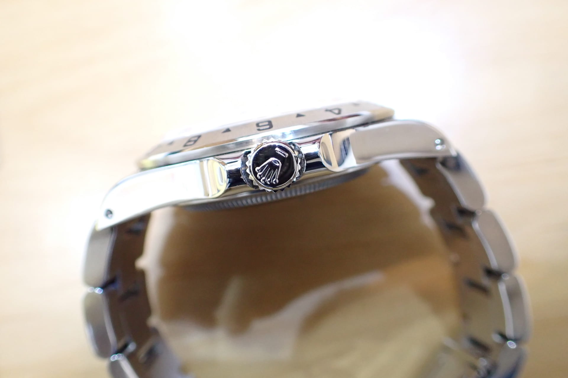 ROLEX/ロレックス エクスプローラー2 Ref.16570 X番 ホワイト文字盤　オールトリチウム