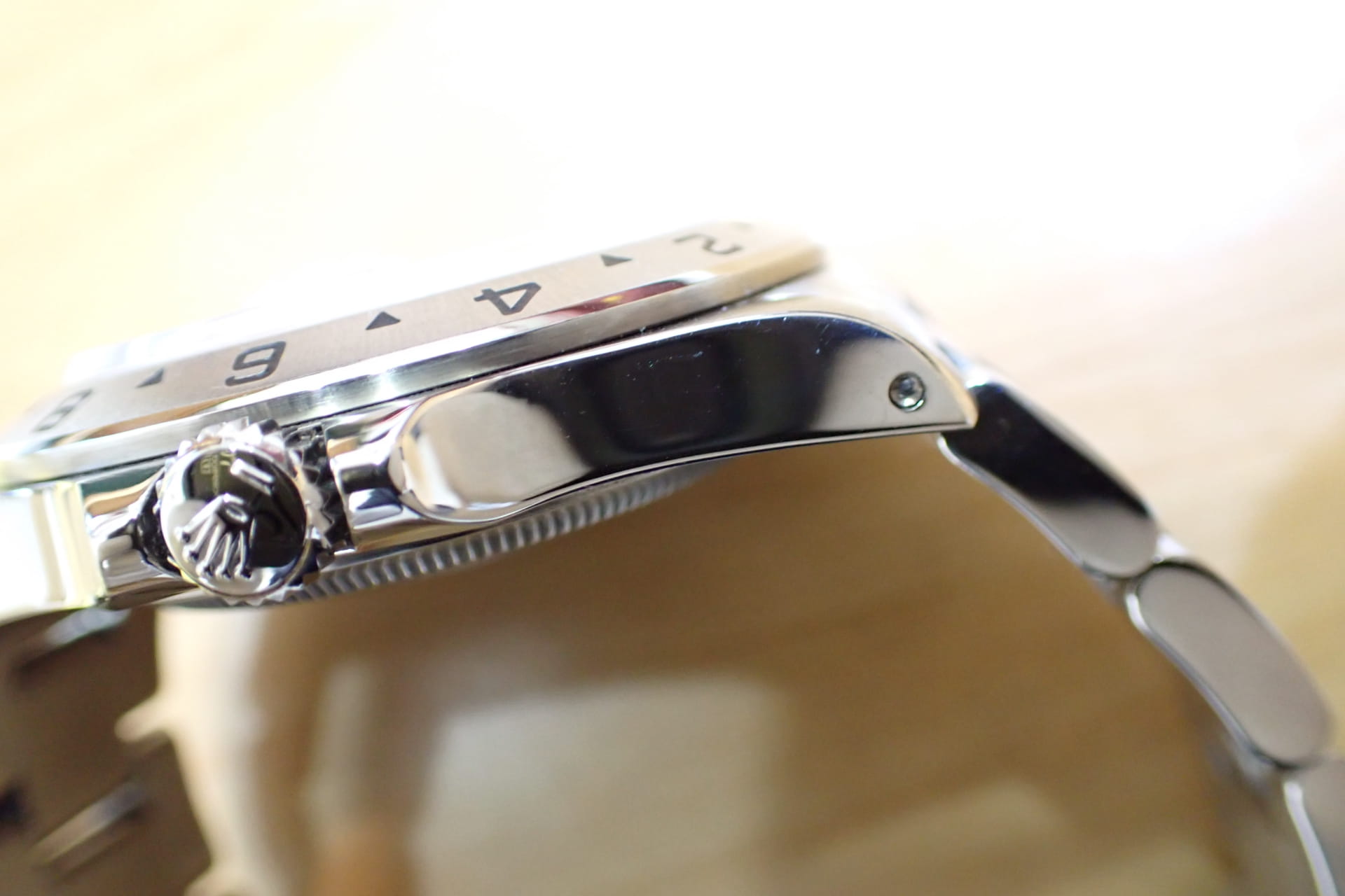 ROLEX/ロレックス エクスプローラー2 Ref.16570 X番 ホワイト文字盤　オールトリチウム