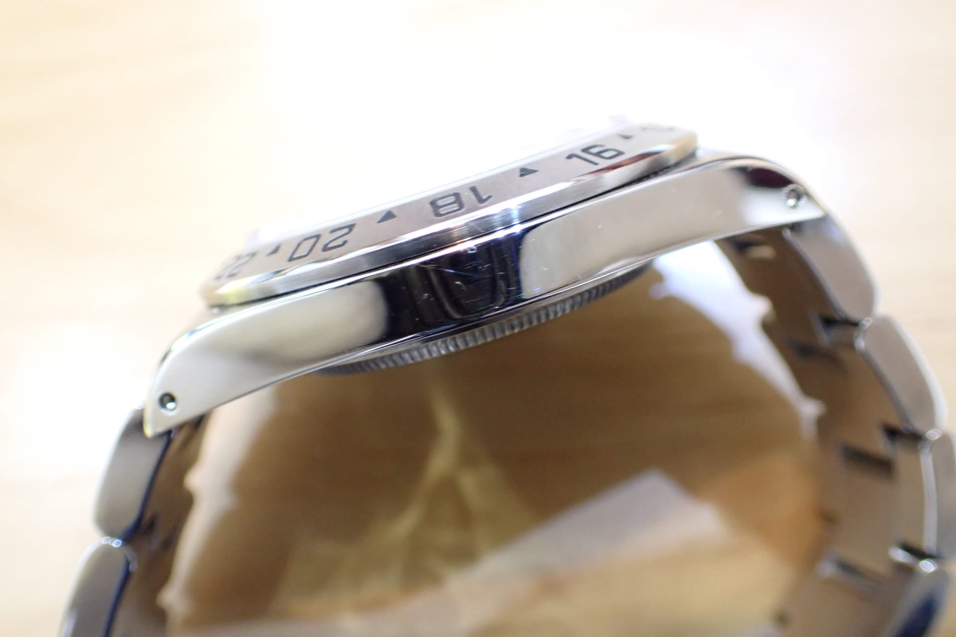 ROLEX/ロレックス エクスプローラー2 Ref.16570 X番 ホワイト文字盤　オールトリチウム