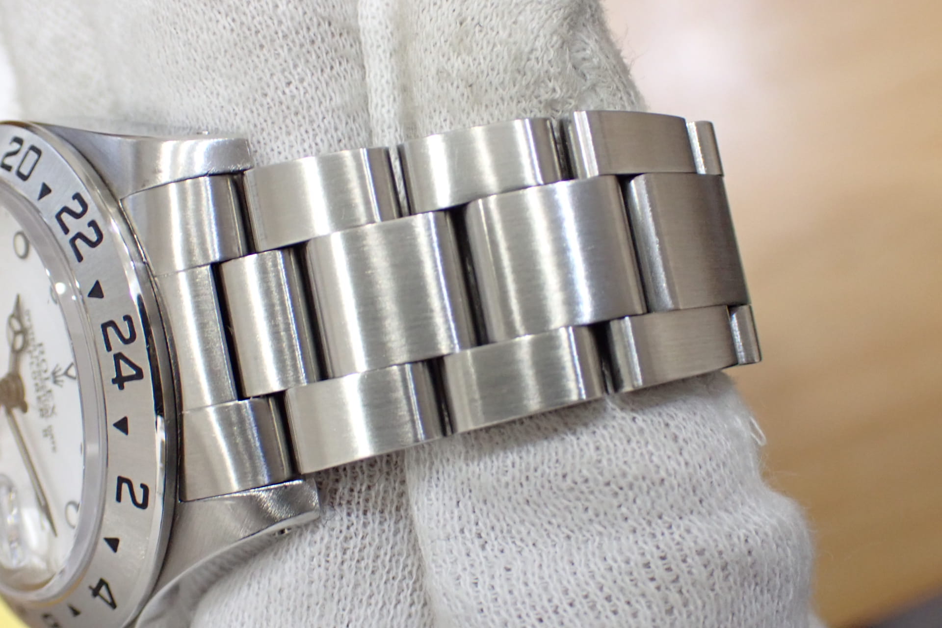 ROLEX/ロレックス エクスプローラー2 Ref.16570 X番 ホワイト文字盤　オールトリチウム