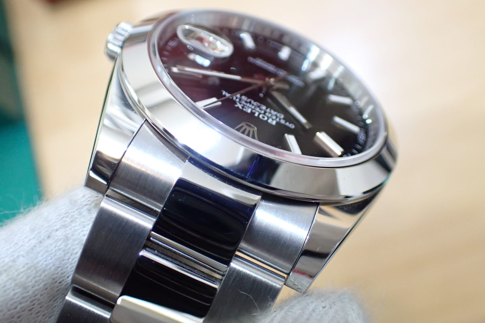 ROLEX/ロレックス デイトジャスト41 Ref.126300 オイスターブレスレット ブライトブラック文字盤　高年式