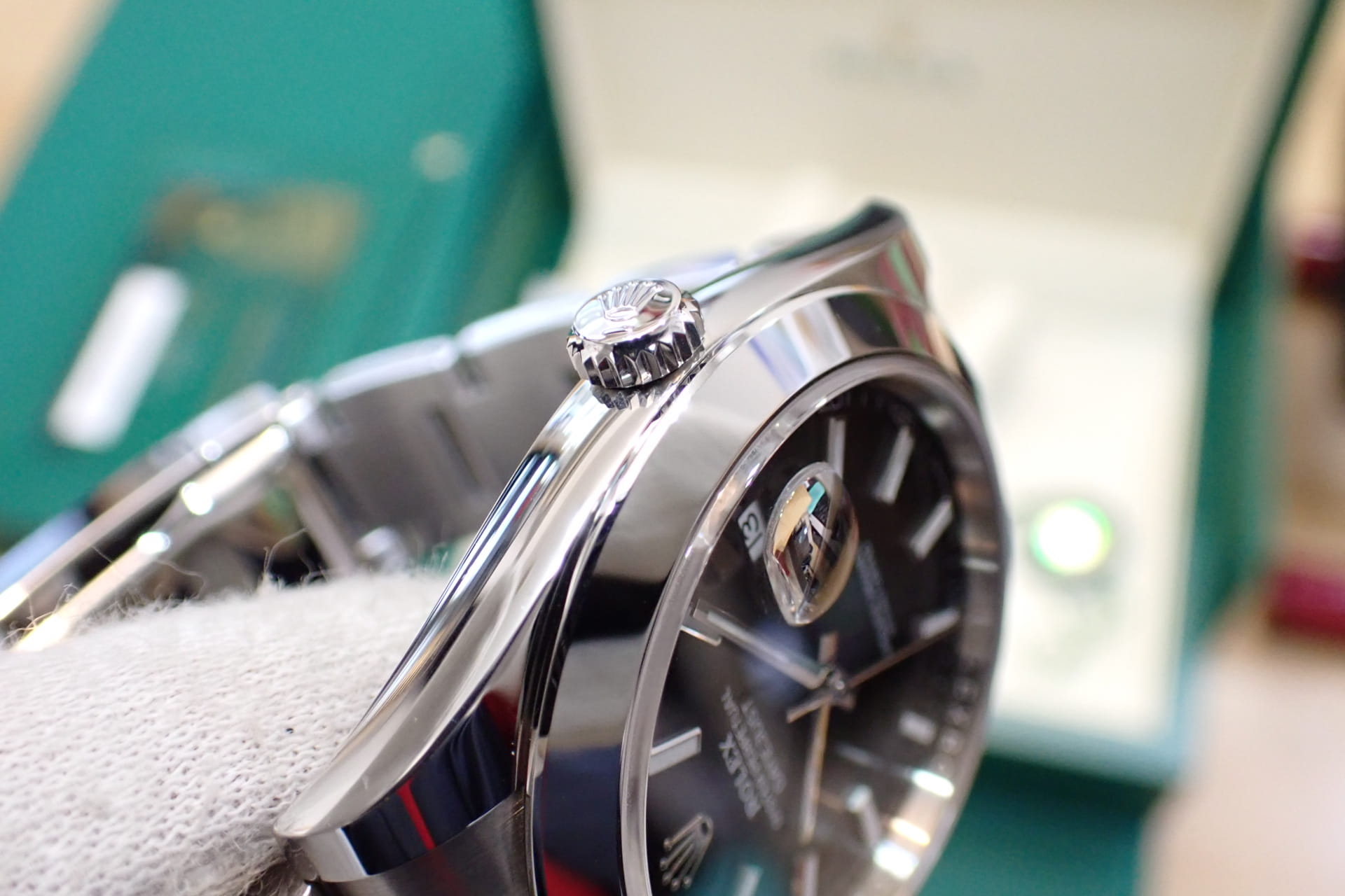 ROLEX/ロレックス デイトジャスト41 Ref.126300 オイスターブレスレット ブライトブラック文字盤　高年式