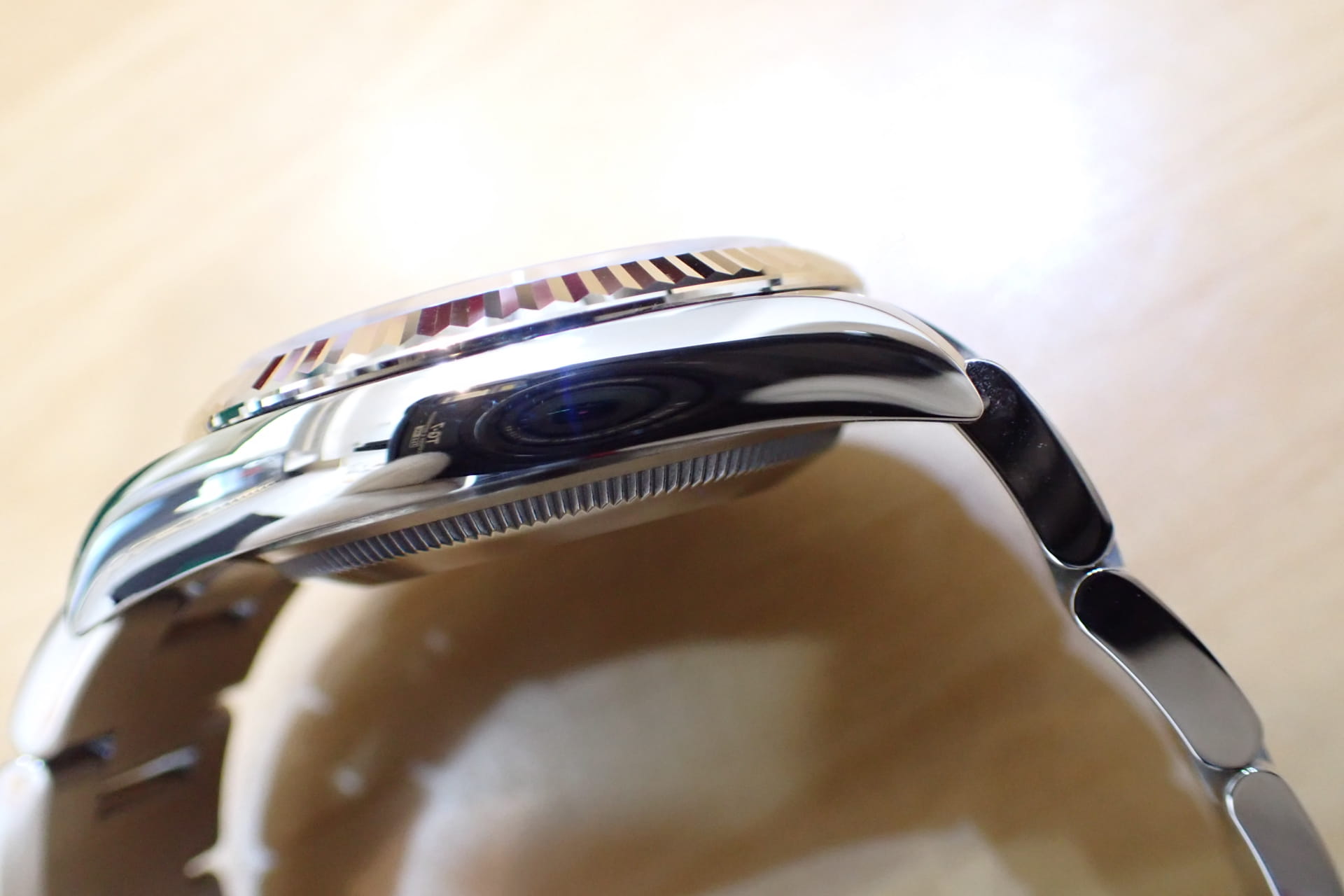 ロレックス/ROLEX デイトジャスト36 Ref.126234G ブライトブルー フルーテッドベゼル