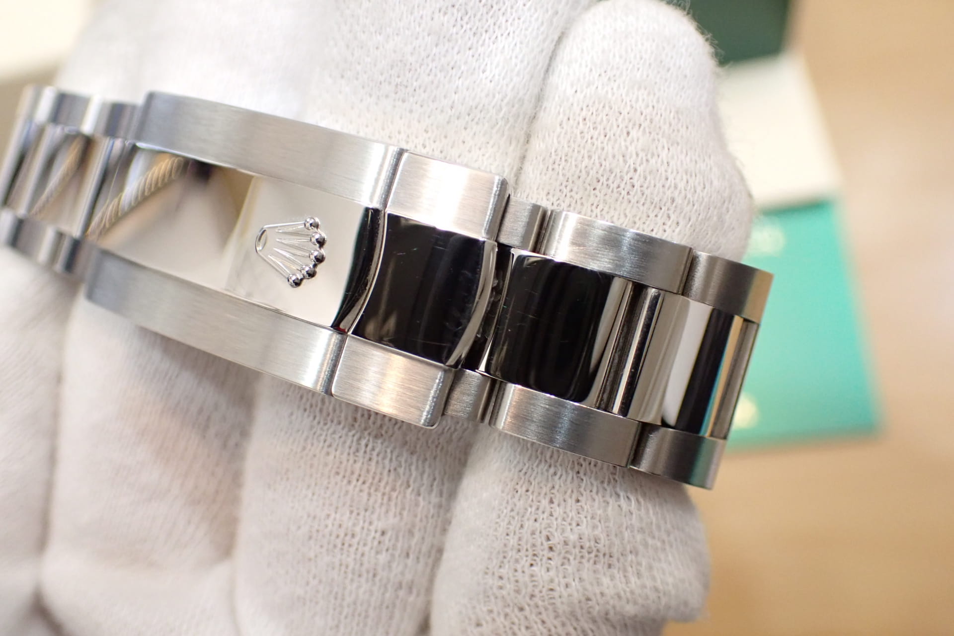 ロレックス/ROLEX デイトジャスト36 Ref.126234G ブライトブルー フルーテッドベゼル