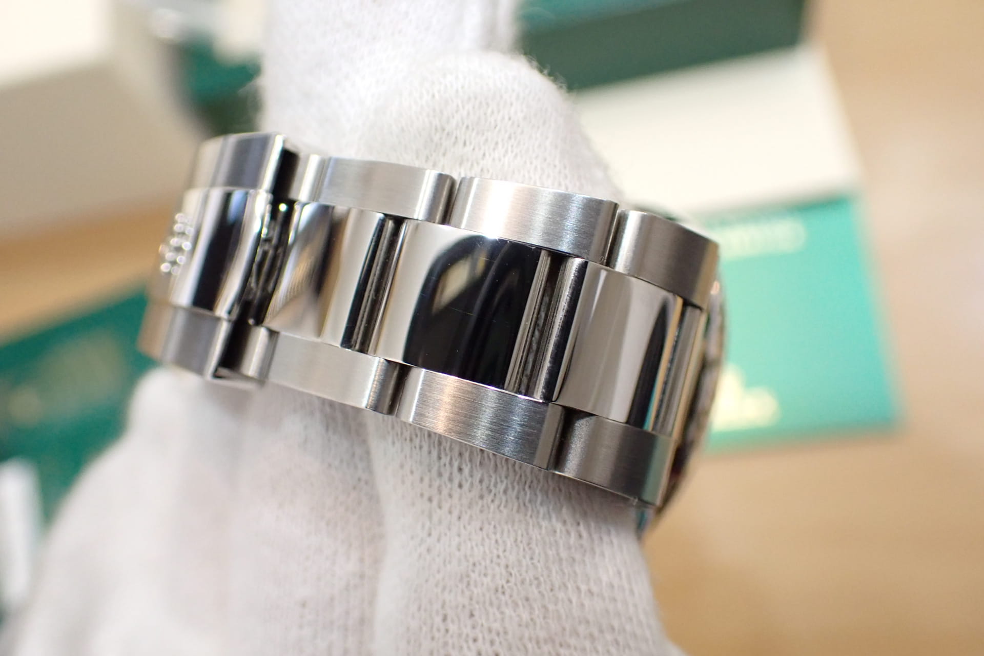 ロレックス/ROLEX デイトジャスト36 Ref.126234G ブライトブルー フルーテッドベゼル