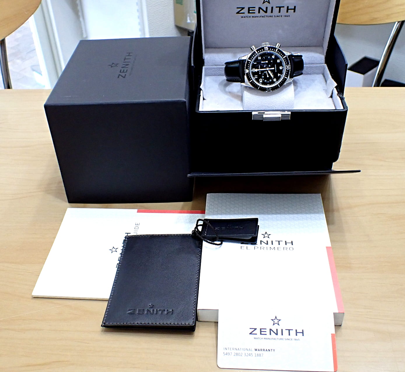 ゼニス/ZENITH ヘリテージ パイロット リバイバル クロノメトロ TIPO CP-2 Ref.03.2240.4069/21.C774 世界限定1000本