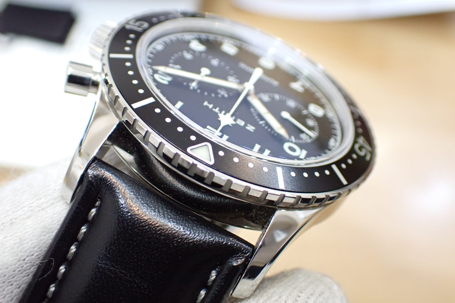 ゼニス/ZENITH ヘリテージ パイロット リバイバル クロノメトロ TIPO CP-2 Ref.03.2240.4069/21.C774 世界限定1000本