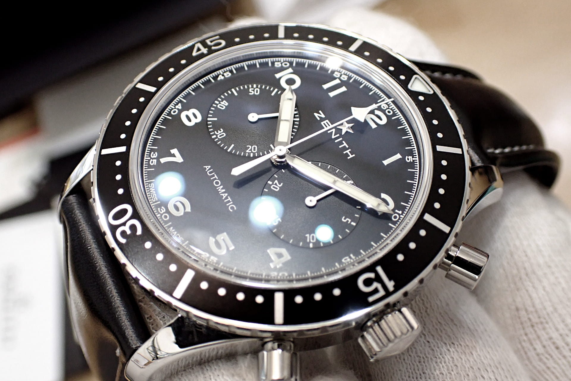 ゼニス/ZENITH ヘリテージ パイロット リバイバル クロノメトロ TIPO CP-2 Ref.03.2240.4069/21.C774 世界限定1000本