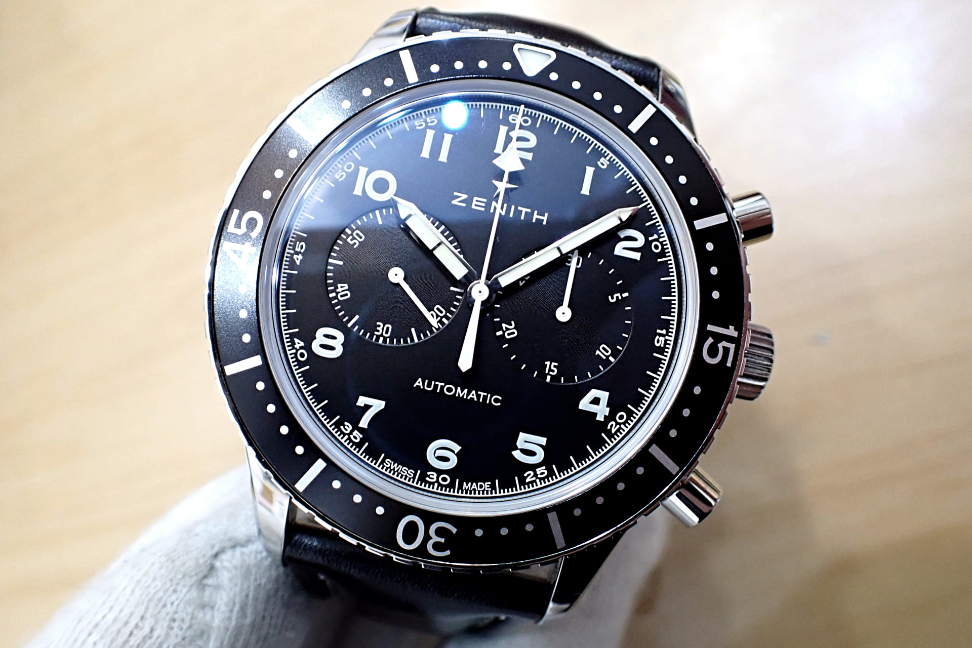 ゼニス/ZENITH ヘリテージ パイロット リバイバル クロノメトロ TIPO CP-2 Ref.03.2240.4069/21.C774 世界限定1000本