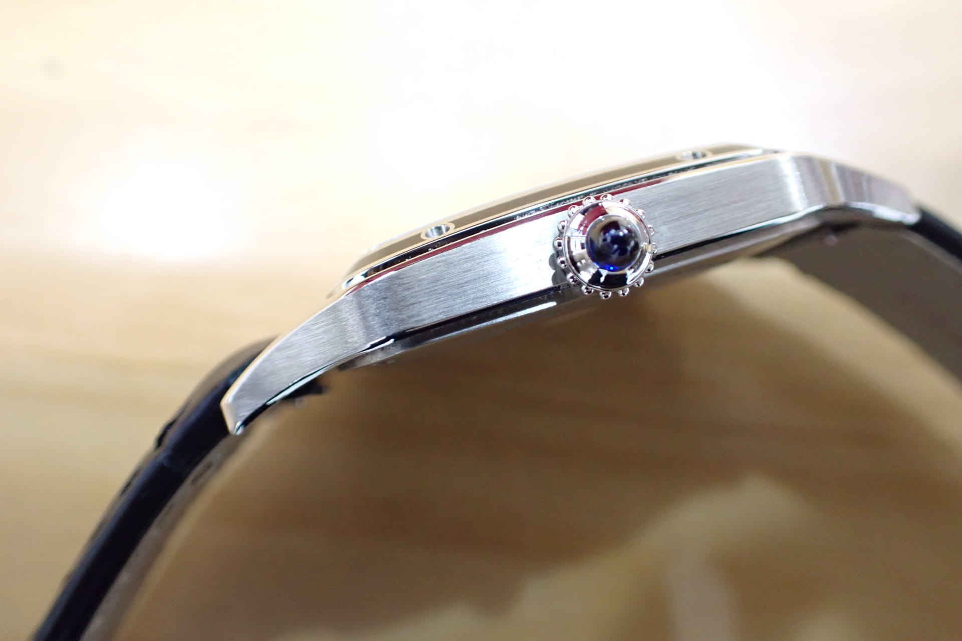 Cartier/カルティエ サントス デュモン LM Ref.WSSA0046 ブラックラッカー