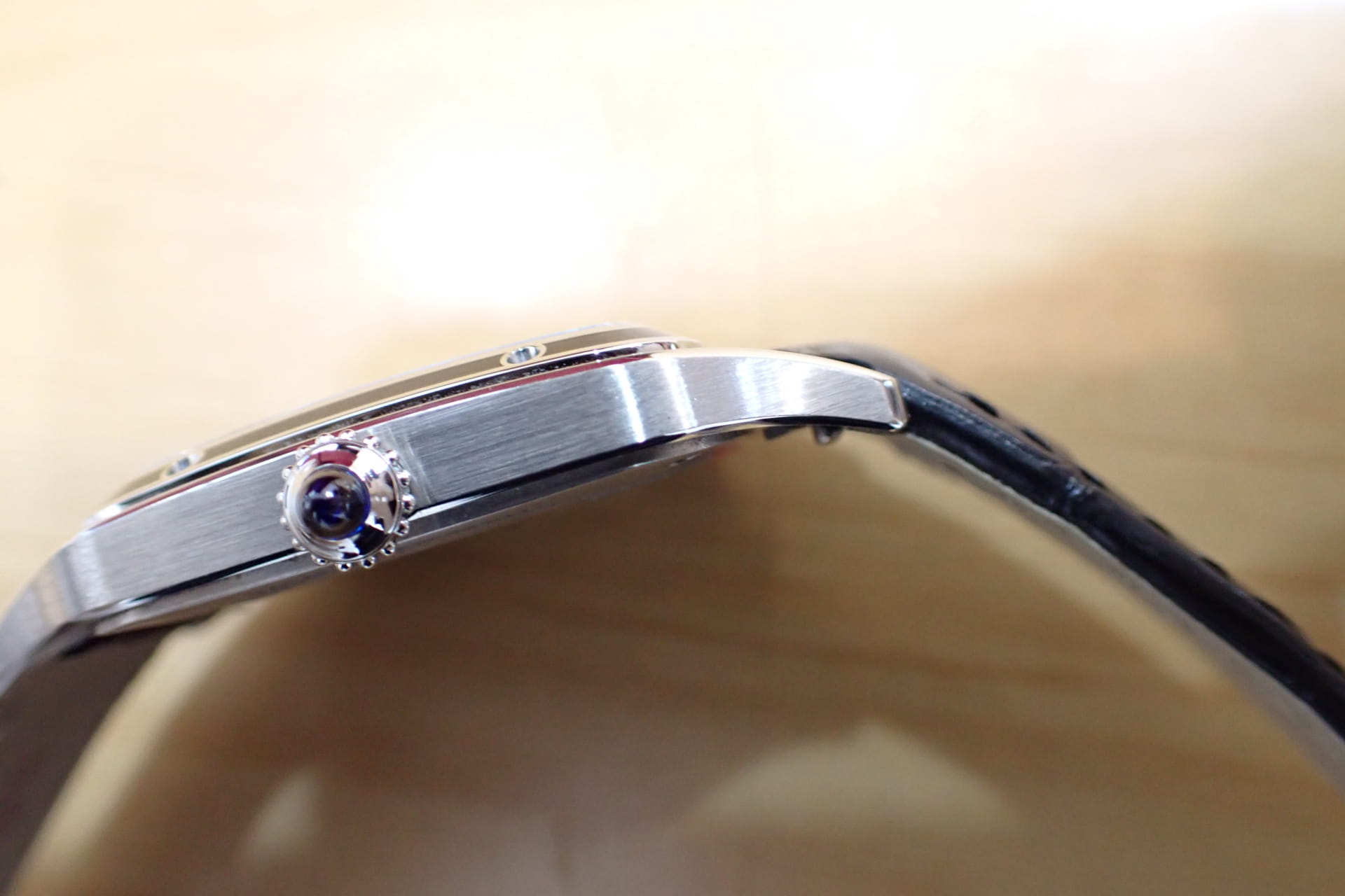 Cartier/カルティエ サントス デュモン LM Ref.WSSA0046 ブラックラッカー