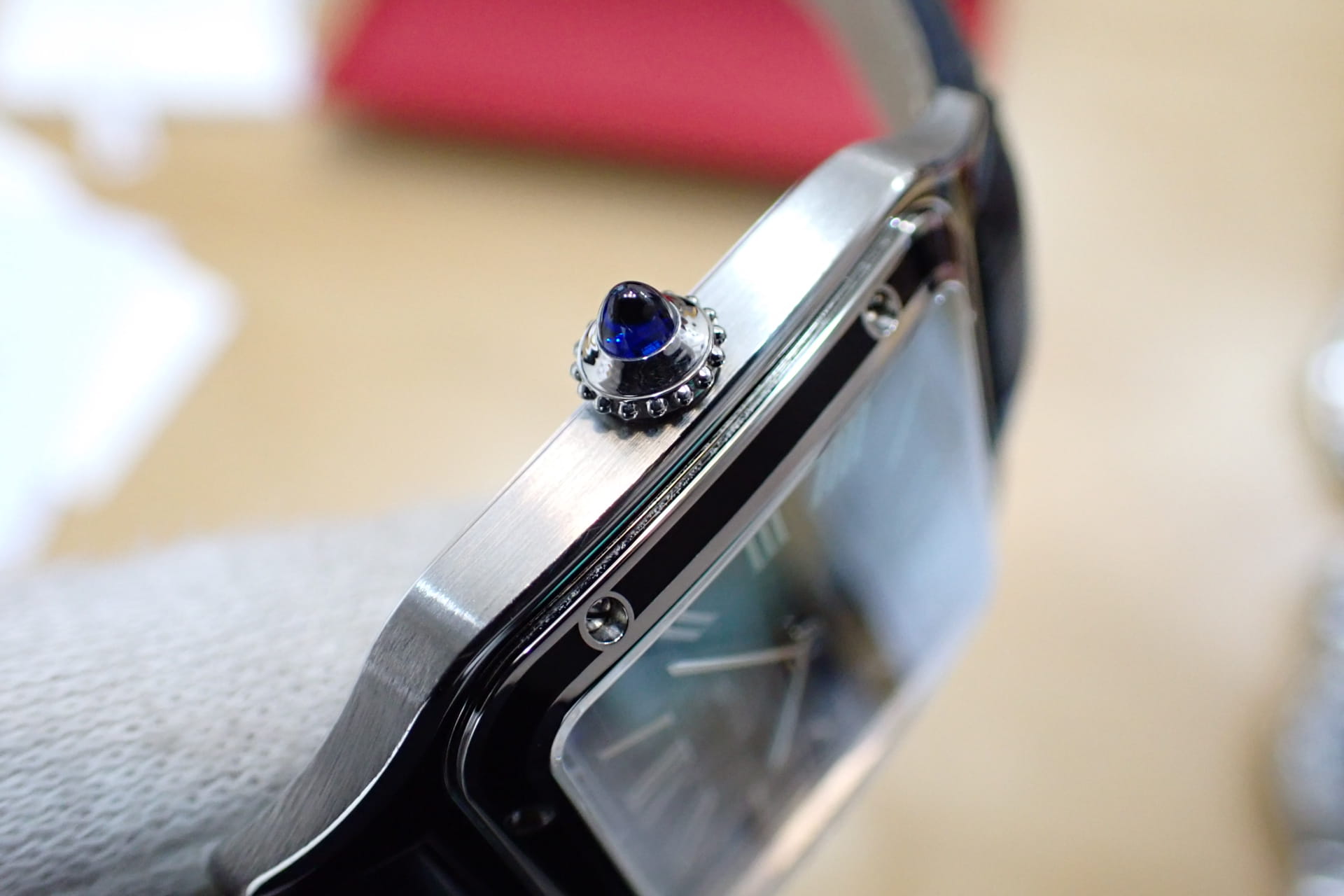 Cartier/カルティエ サントス デュモン LM Ref.WSSA0046 ブラックラッカー