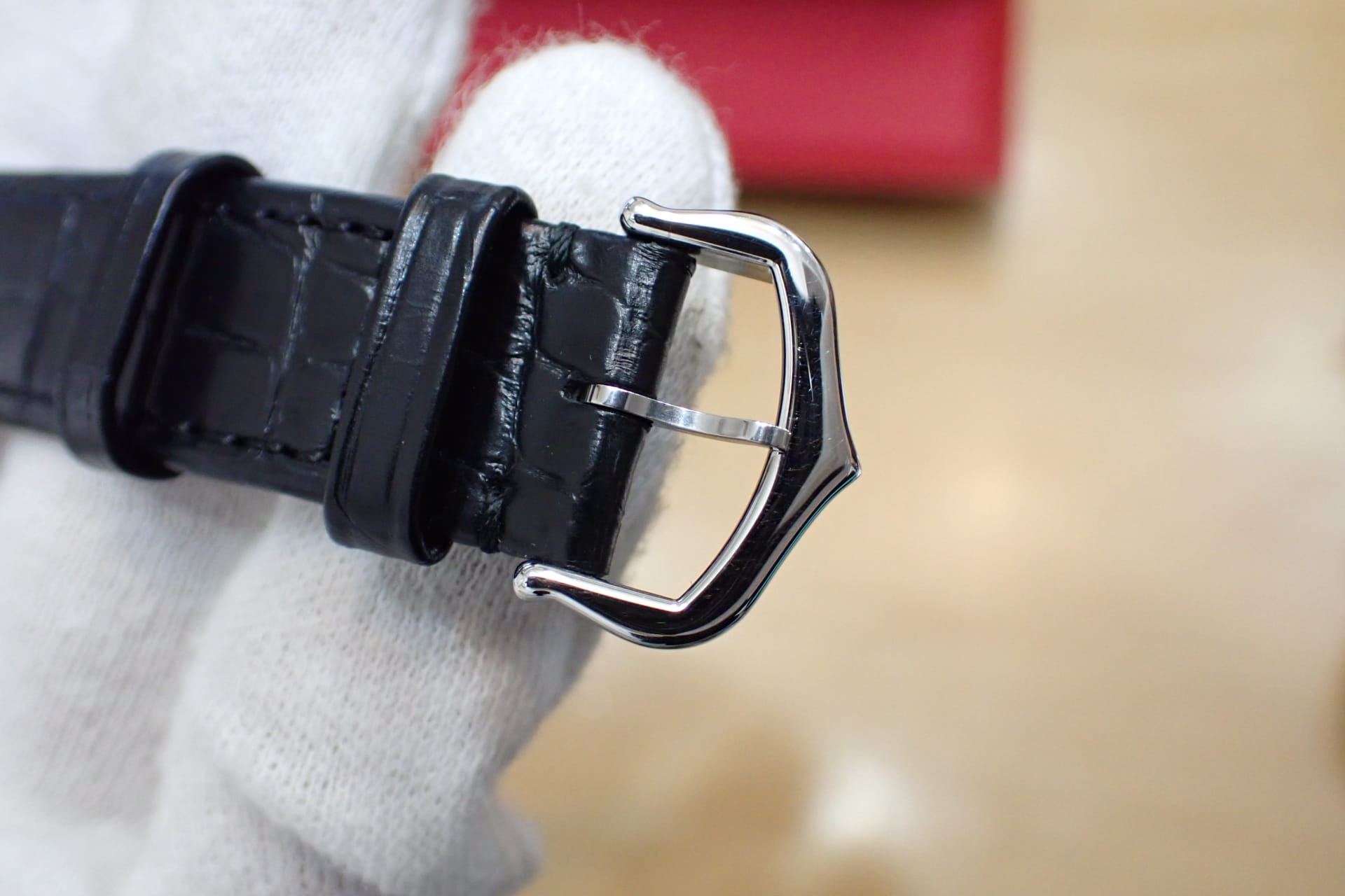 Cartier/カルティエ サントス デュモン LM Ref.WSSA0046 ブラックラッカー