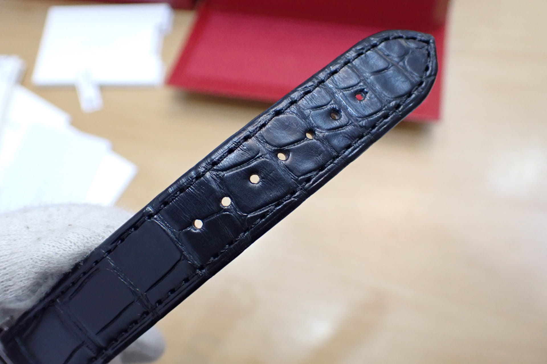 Cartier/カルティエ サントス デュモン LM Ref.WSSA0046 ブラックラッカー