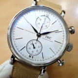 <span class="title">中古品A【IWC】ポートフィノ  クロノグラフ 39 Ref.IW391502  高年式/シルバー文字盤 (2025年9月国内正規)</span>