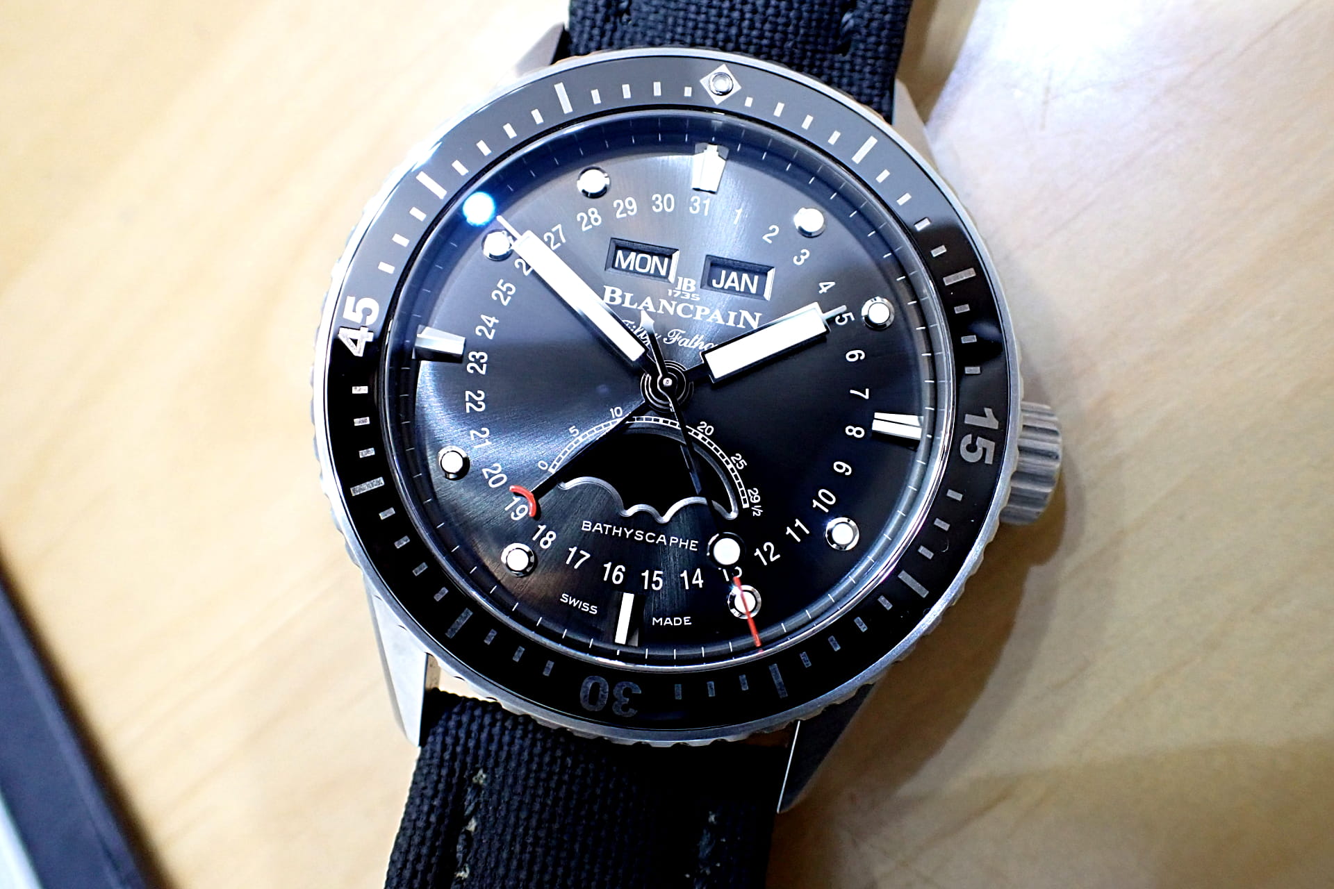 ブランパン/BLANCPAIN フィフティファゾムス バチスカーフ コンプリートカレンダー Ref.5054-1110-B52A