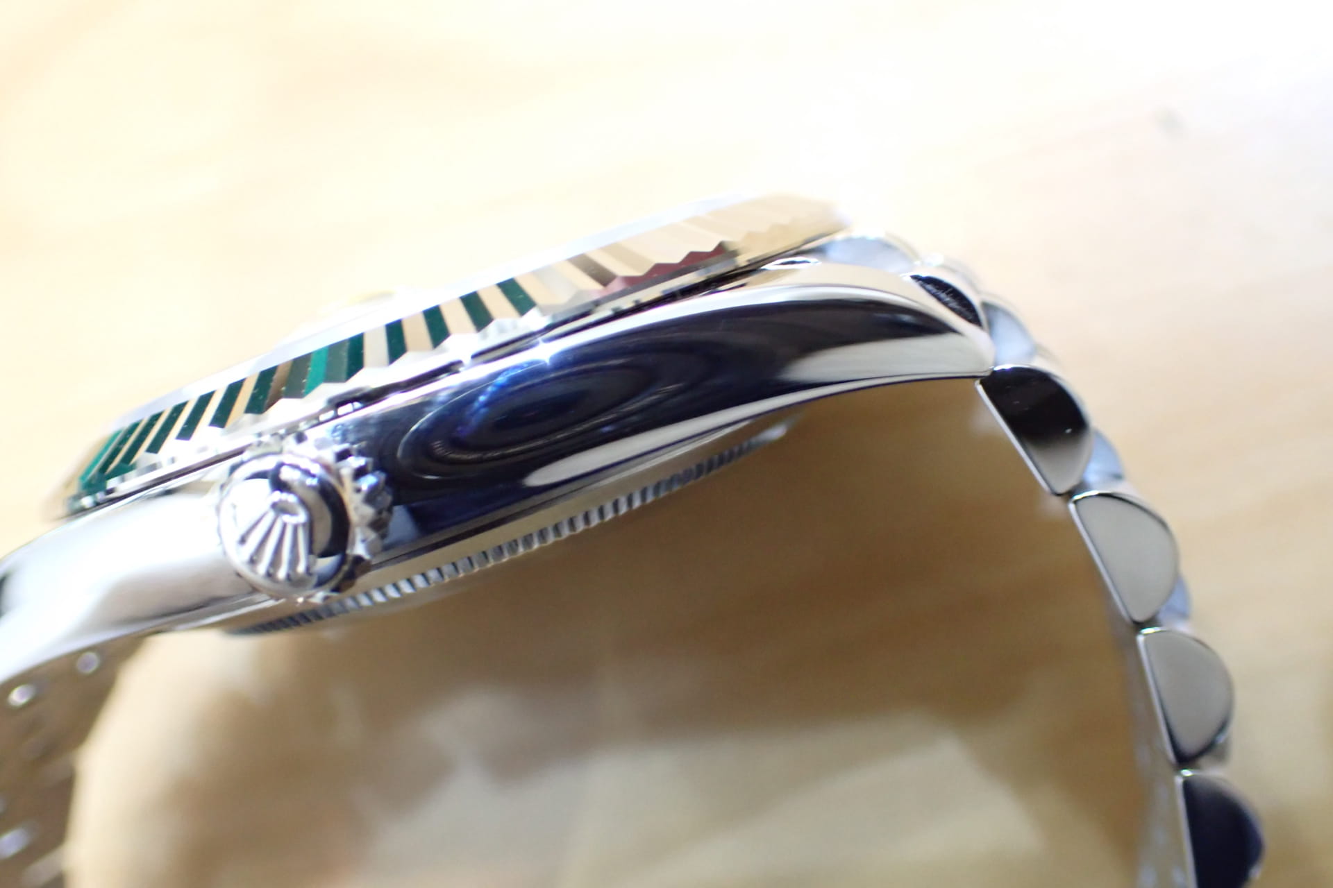 ROLEX/ロレックス デイトジャスト41 Ref.126334 WG/SS ホワイト/フルーテッドベゼル ジュビリーブレス