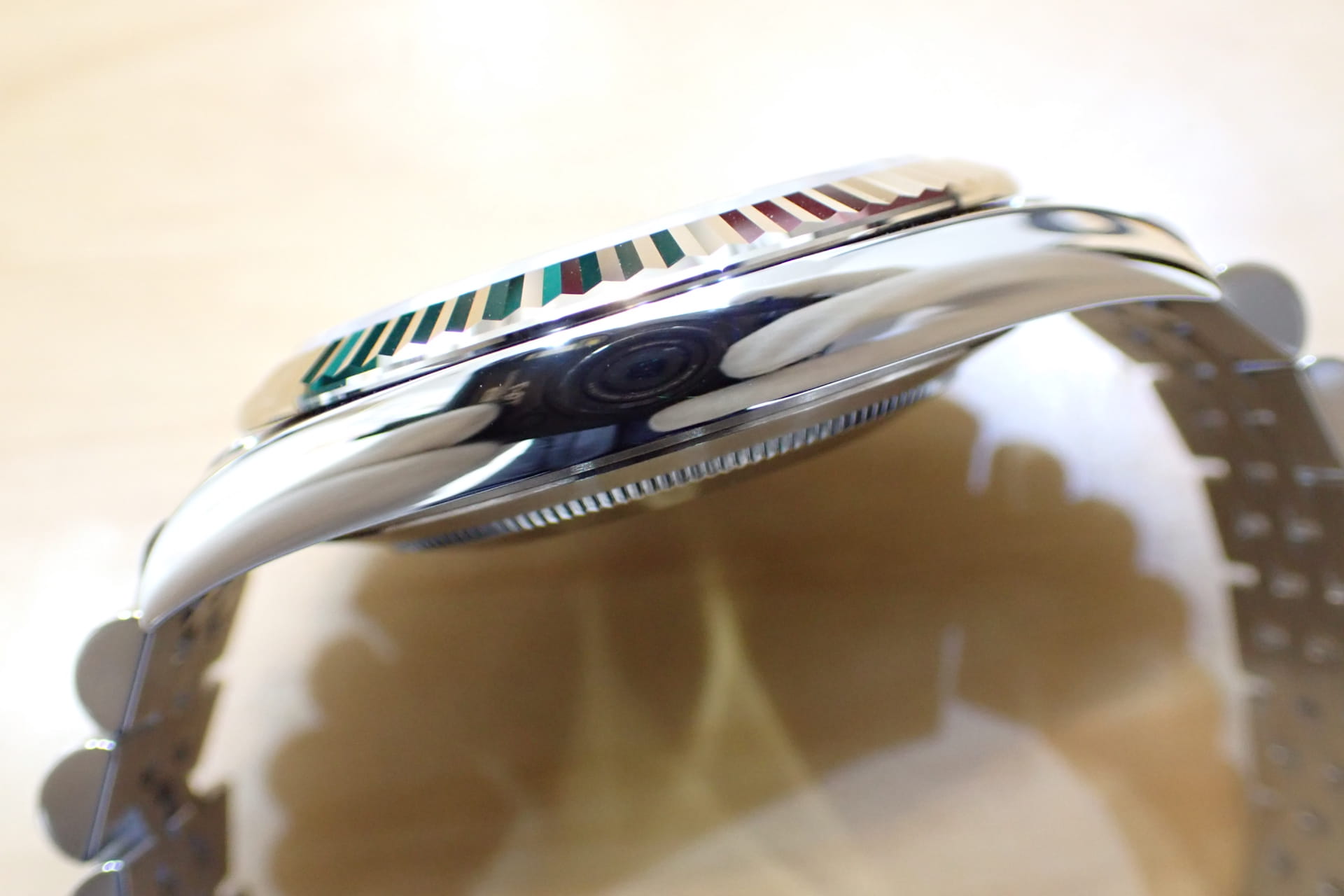 ROLEX/ロレックス デイトジャスト41 Ref.126334 WG/SS ホワイト/フルーテッドベゼル ジュビリーブレス