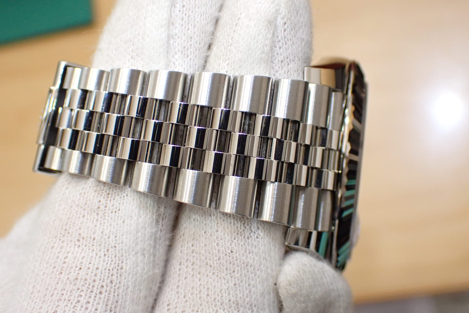 ROLEX/ロレックス デイトジャスト41 Ref.126334 WG/SS ホワイト/フルーテッドベゼル ジュビリーブレス