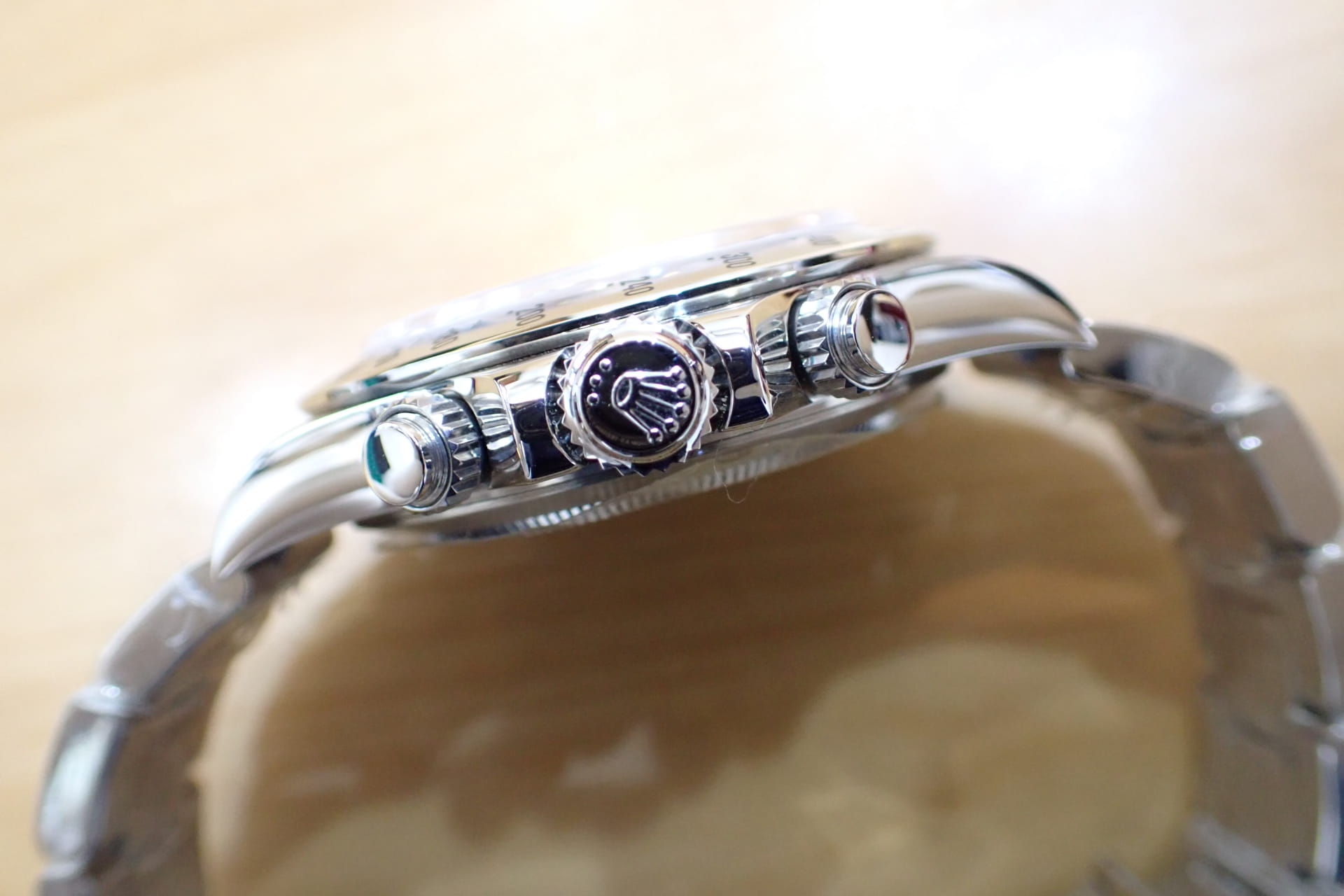 ロレックス/ROLEX デイトナ Ref.16520 最終/P番 クロノグラフ 黒文字盤