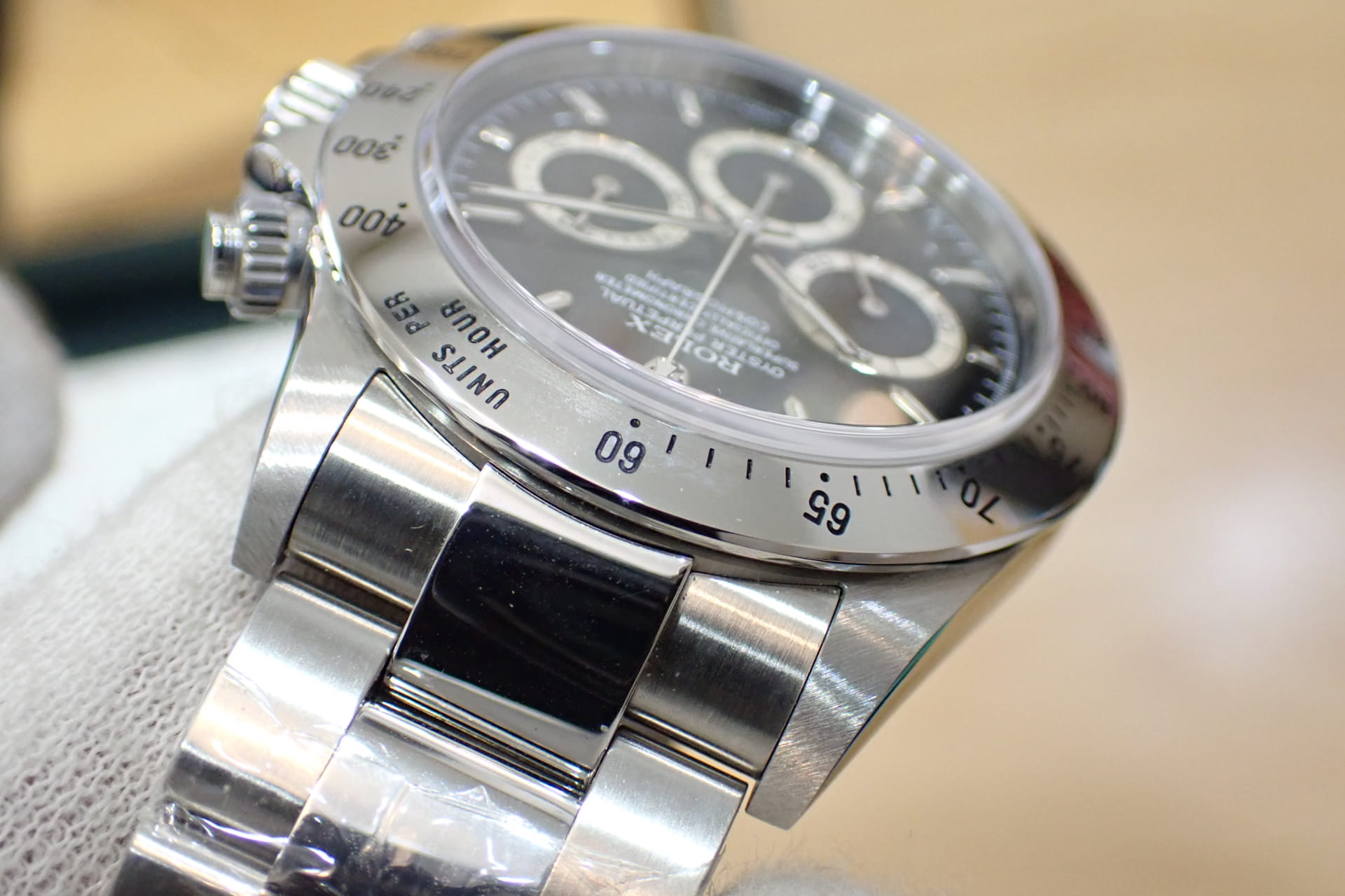 ロレックス/ROLEX デイトナ Ref.16520 最終/P番 クロノグラフ 黒文字盤