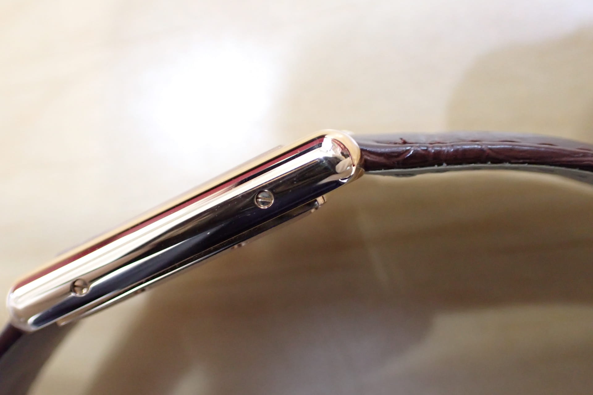 カルティエ/Cartier タンク ルイ カルティエ LM 18KPG Ref.WGTA0011