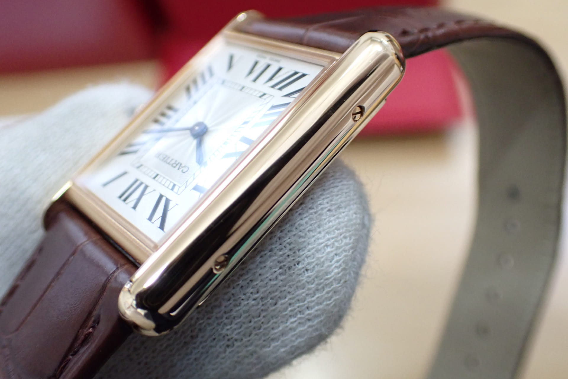 カルティエ/Cartier タンク ルイ カルティエ LM 18KPG Ref.WGTA0011