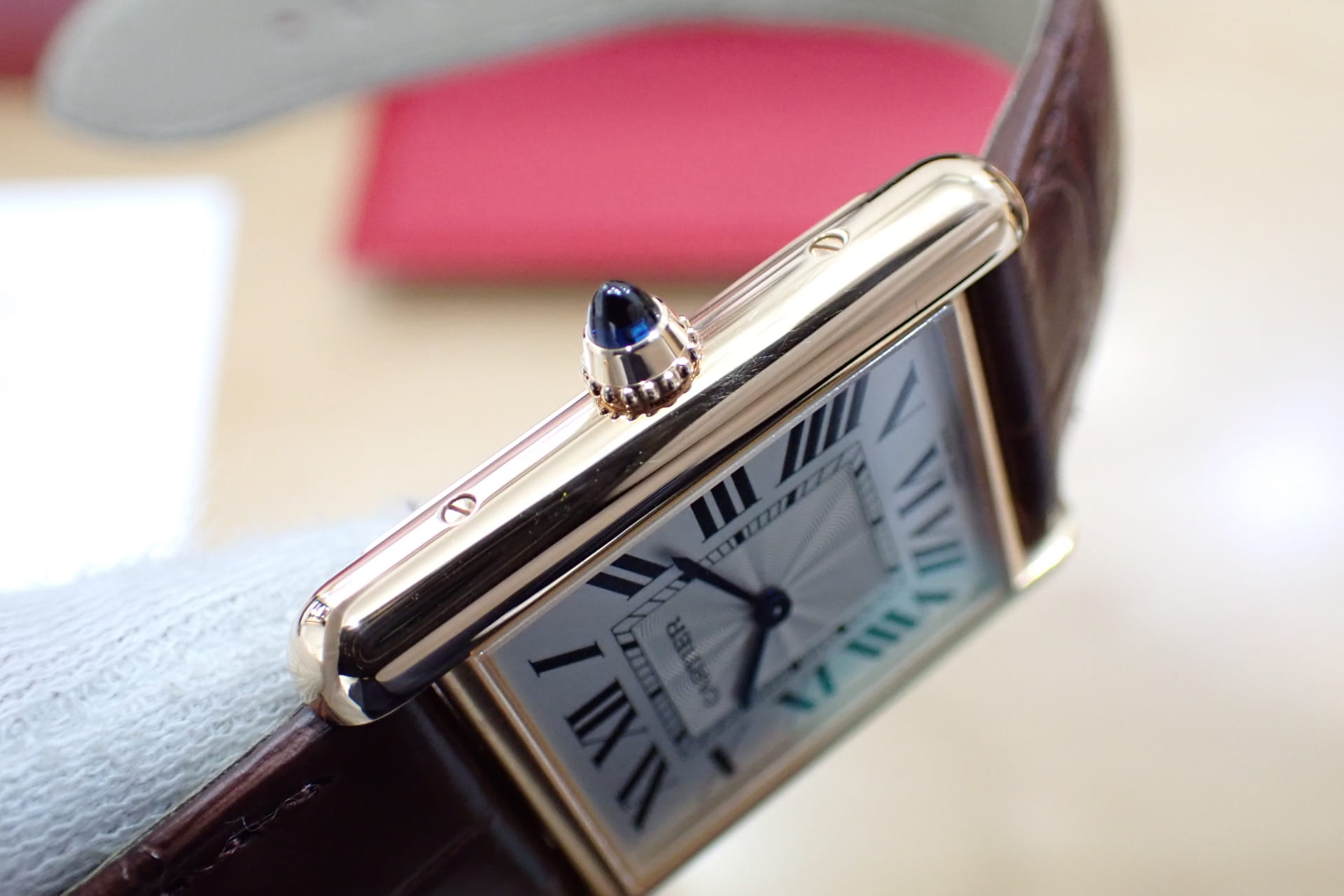 カルティエ/Cartier タンク ルイ カルティエ LM 18KPG Ref.WGTA0011