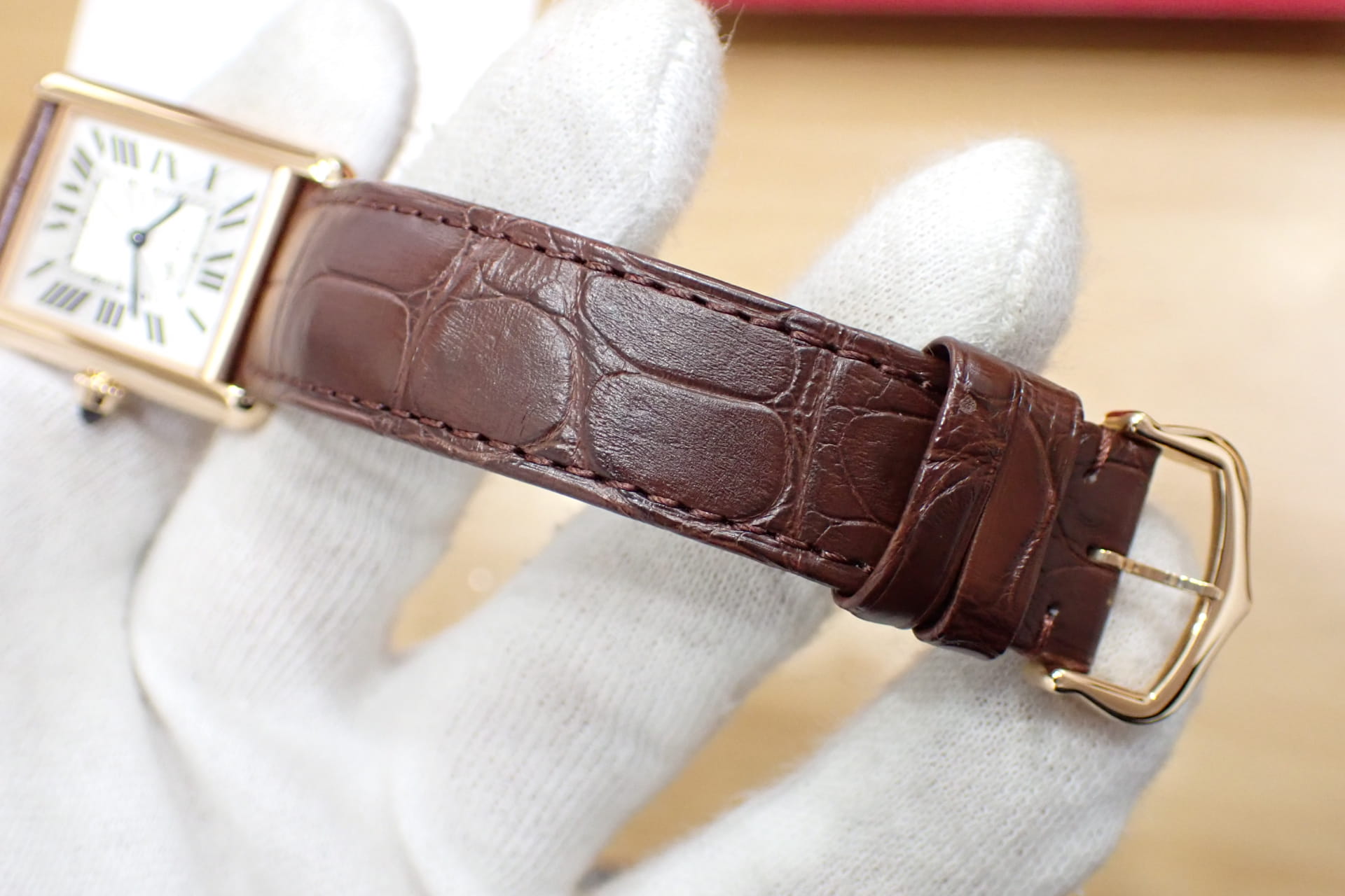 カルティエ/Cartier タンク ルイ カルティエ LM 18KPG Ref.WGTA0011