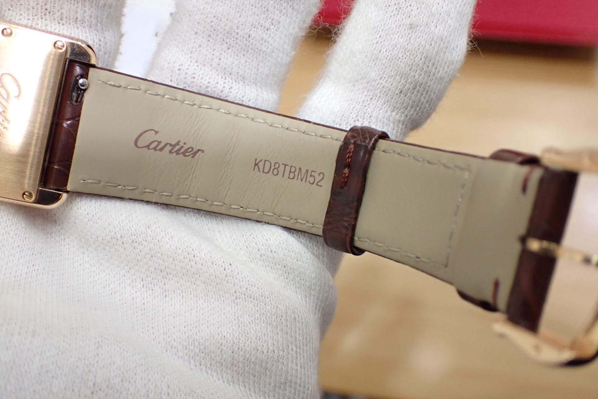 カルティエ/Cartier タンク ルイ カルティエ LM 18KPG Ref.WGTA0011