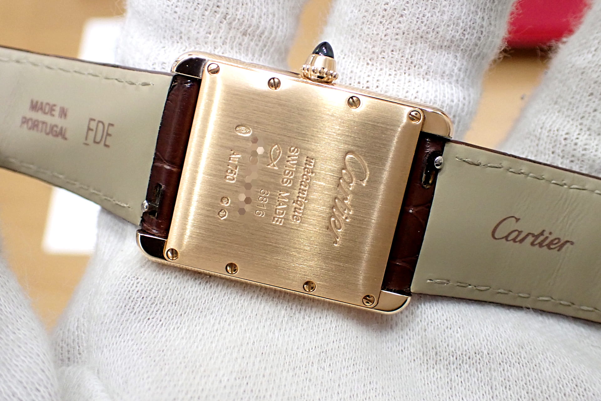 カルティエ/Cartier タンク ルイ カルティエ LM 18KPG Ref.WGTA0011